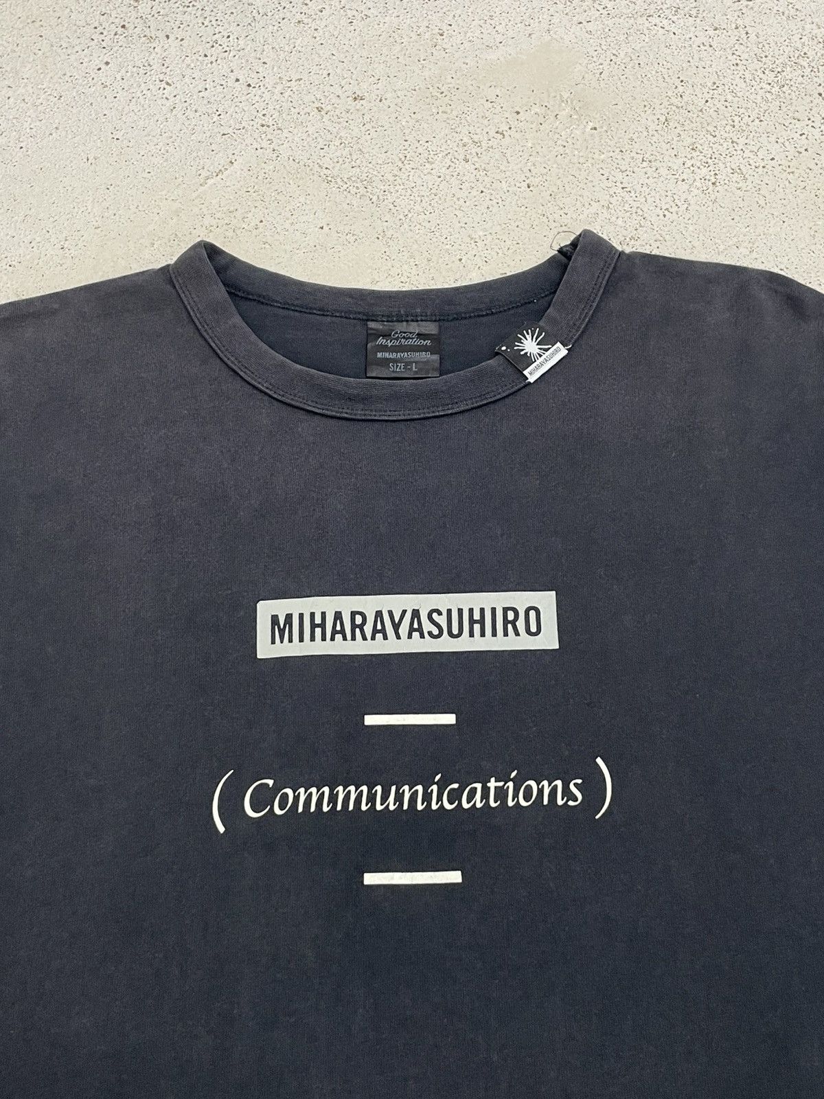 Designer × GU × Maison MIHARA YASUHIRO Faded Miharayasuhiro Oversize Communication Good Inspiration Size US L / EU 52-54 / 3 - 6 Thumbnail