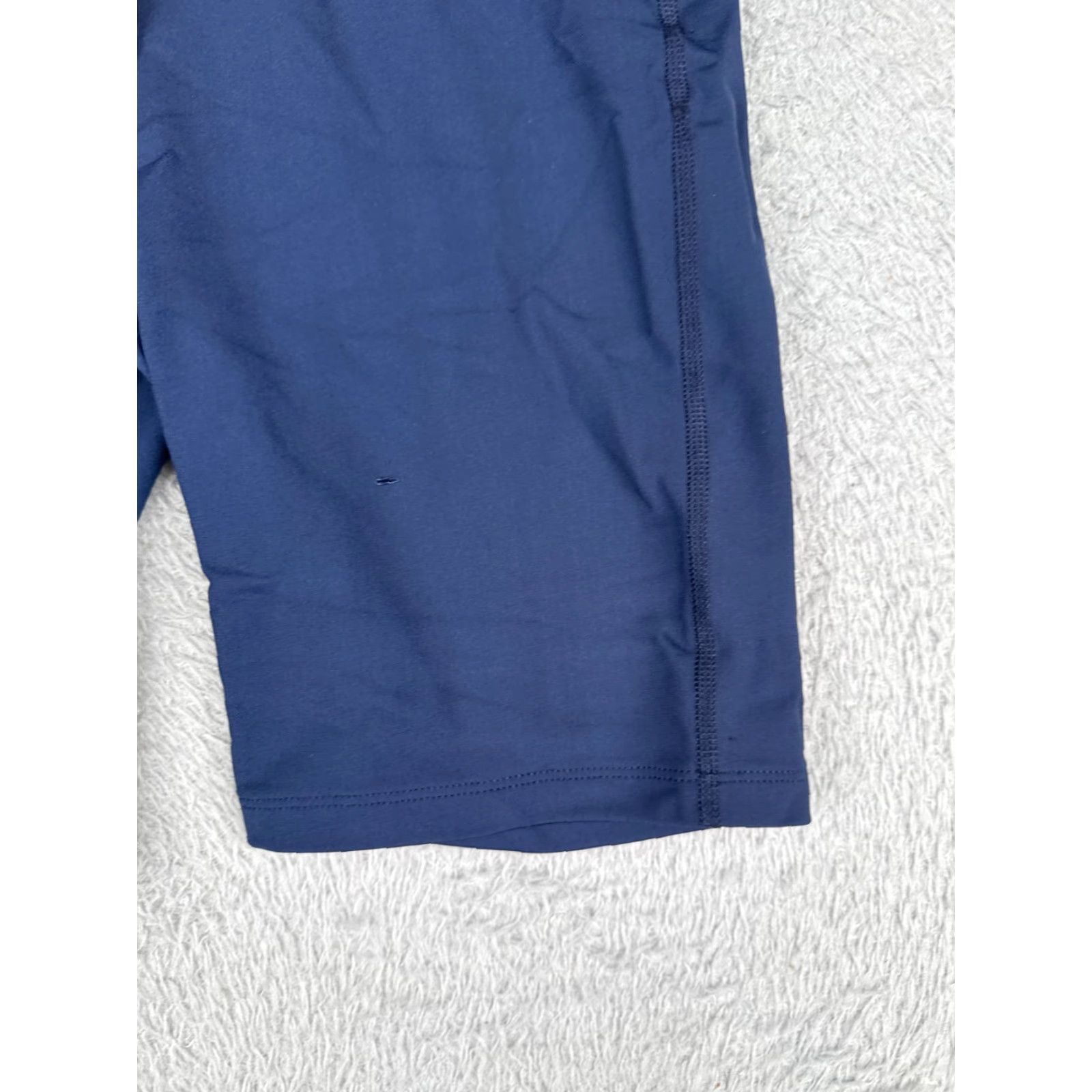 Vintage Spettso Spandex Blend Swim Jammer Bottom Adult Large Blue Compression Performance Men’s Regular Size L Size US 33 - 2 Thumbnail