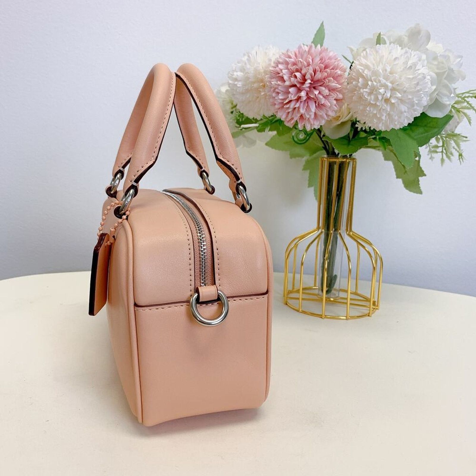 Coach Coach CT776 Satchel Crossbody Bag in Sv/Faded Blush Size ONE SIZE - 2 Thumbnail