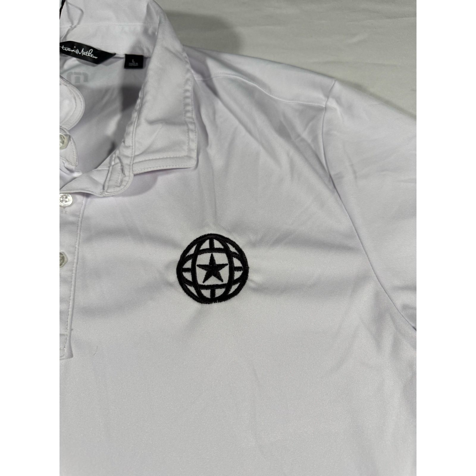 TravisMathew Travis Mathew Men’s Polo Shirt Large Golf Performance Short Size US L / EU 52-54 / 3 - 2 Thumbnail
