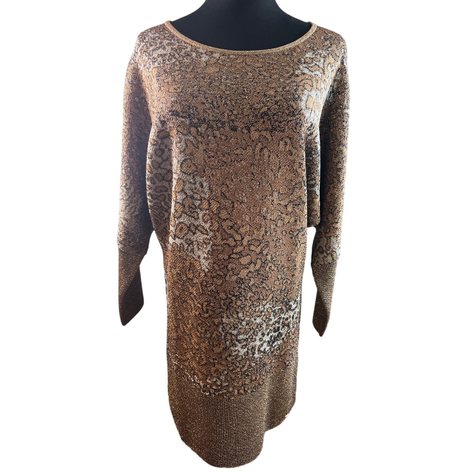 Escada NWOT Vintage Escada Pecan Animal Print Sweater M Size M / US 6-8 / IT 42-44 - 2 Thumbnail