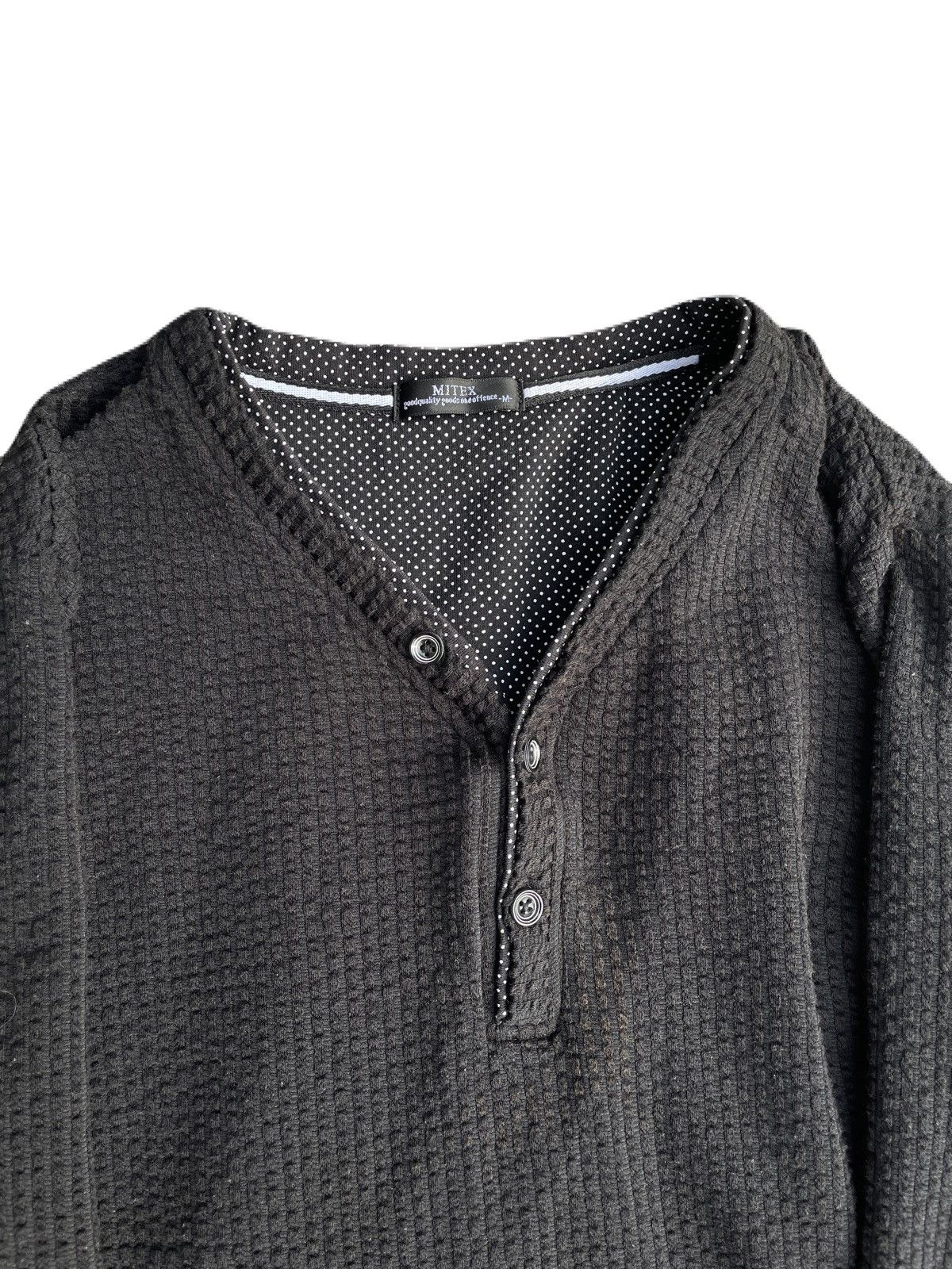 If Six Was Nine 2000s Japanese archive Vkei Layered Button Long Sleeve Tee Size US S / EU 44-46 / 1 - 5 Thumbnail