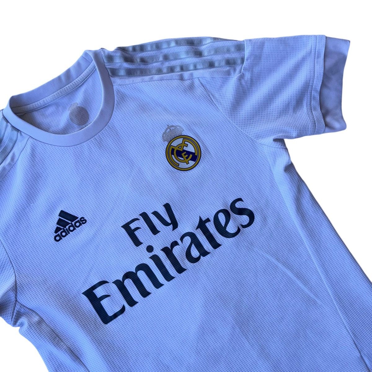 Adidas Real Madrid 2015/16 Home Jersey Ronaldo Soccer La Liga Y2K Size US S / EU 44-46 / 1 - 4 Thumbnail