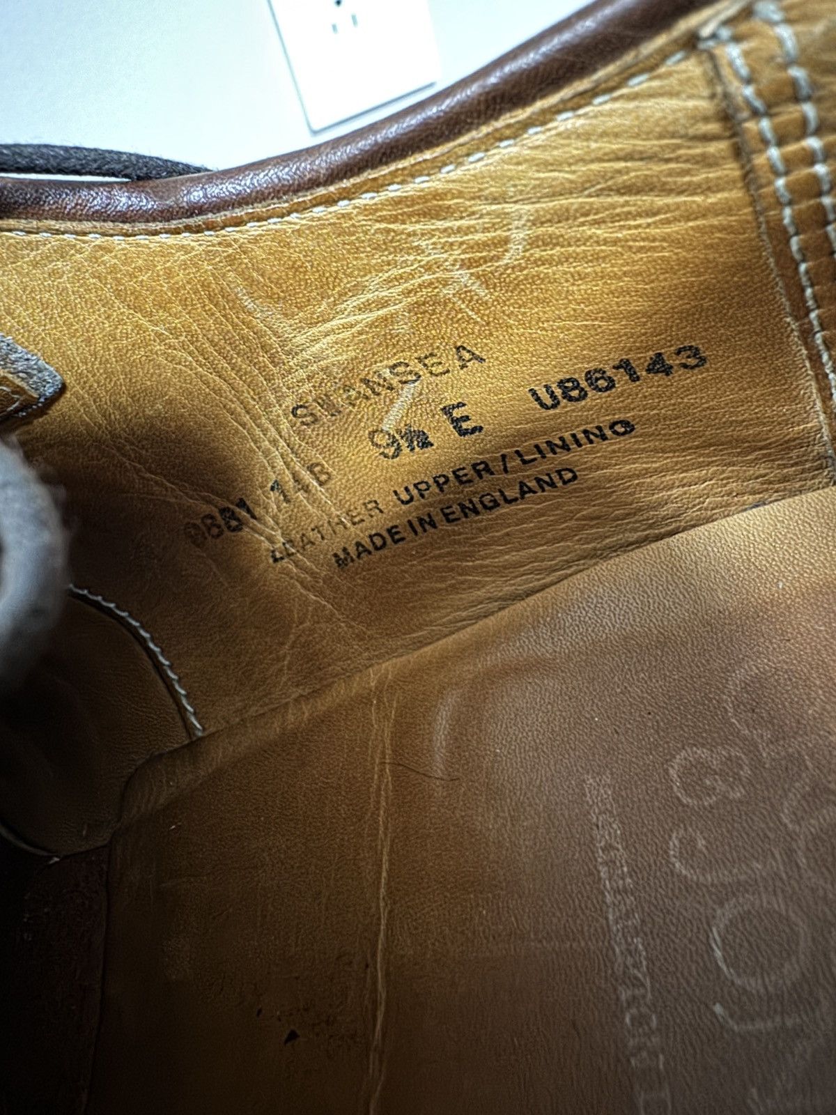 Crockett & Jones Crockett and Jones Swansea Derby Shoes 9.5 E Size US 10.5 / EU 43-44 - 6 Thumbnail