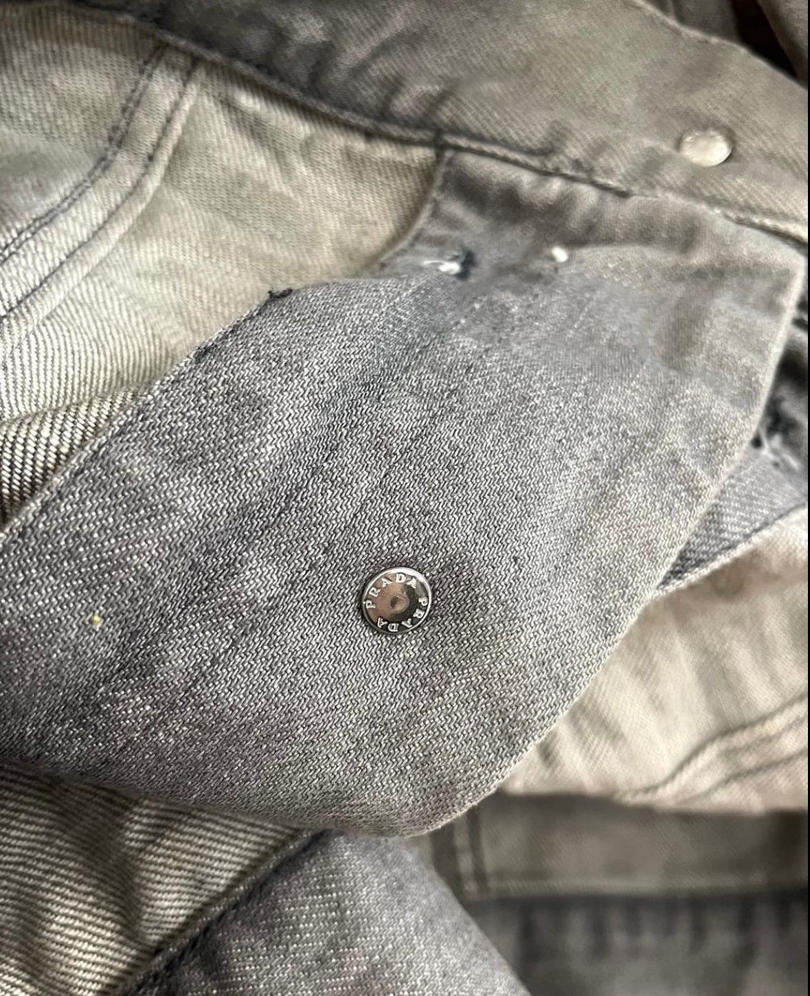 Prada 2006 Archive Prada Denim Jacket Size US L / EU 52-54 / 3 - 7 Thumbnail