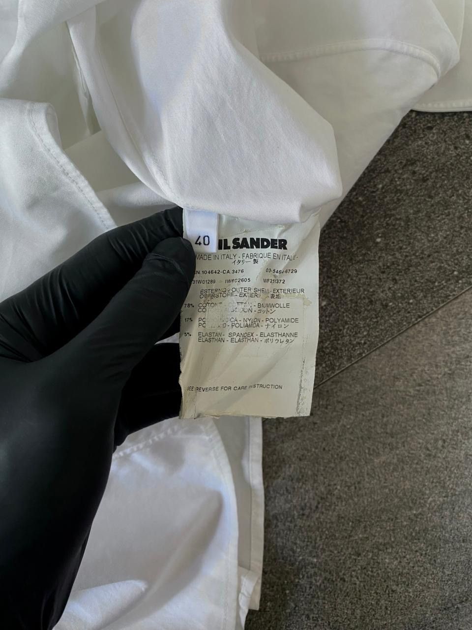Jil Sander FREE TAX! Cropped Ls Shirt by Raf Simons Size US S / EU 44-46 / 1 - 8 Thumbnail