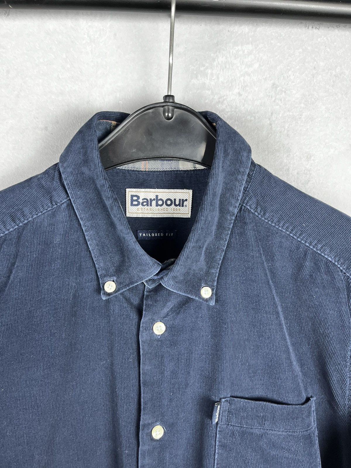 Barbour × Vintage Barbour velvet shirt Size US M / EU 48-50 / 2 - 2 Thumbnail