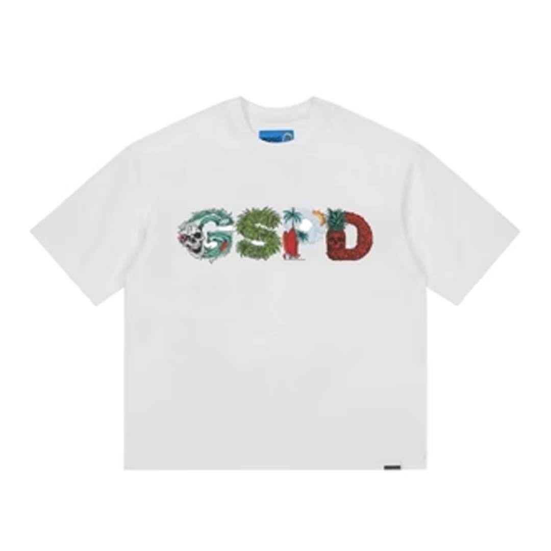 Godspeed Surfs Up Tee White Size US L / EU 52-54 / 3 - 1 Thumbnail