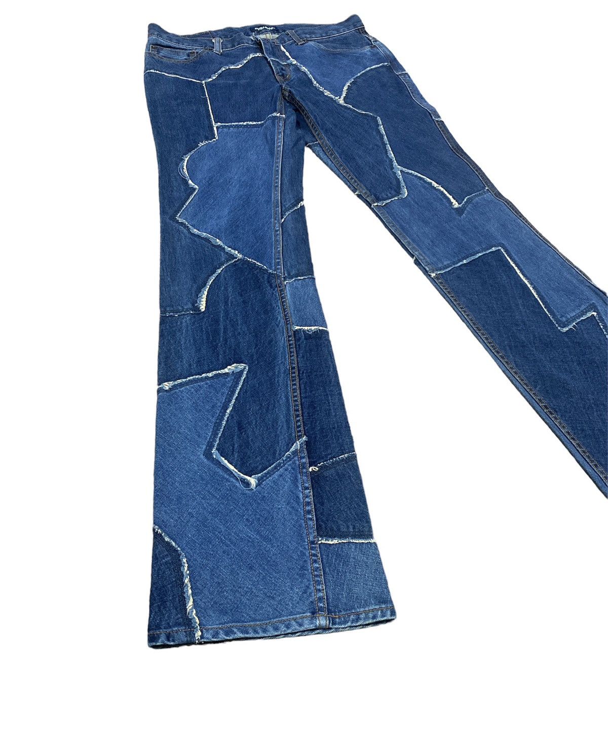 Hysteric Glamour Hysteric Asymetrical Flare Jeans Pants Size US 30 / EU 46 - 4 Thumbnail