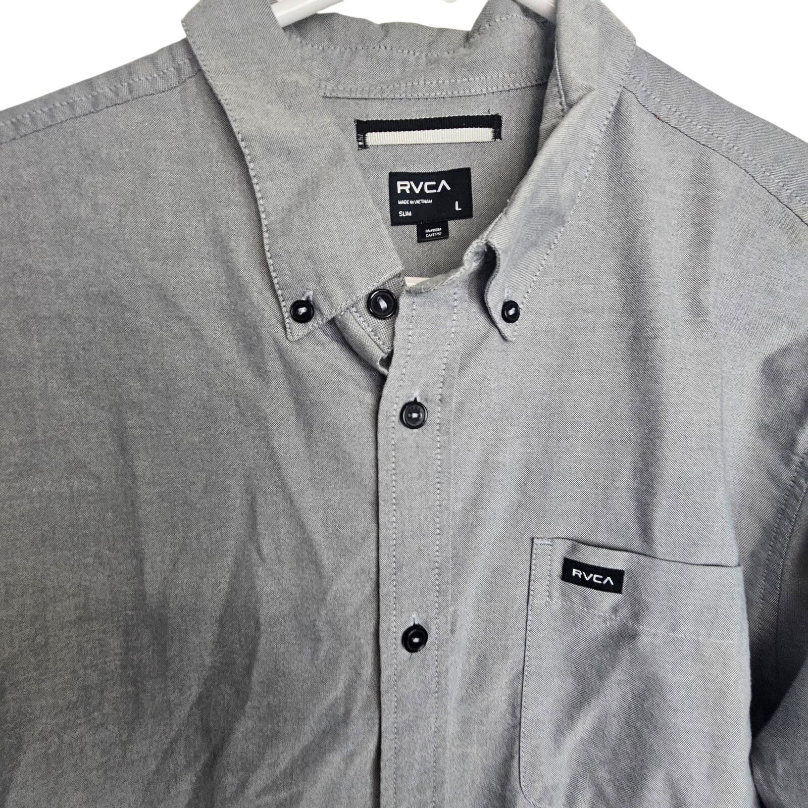 RVCA RVCA Mens Shirt Casual Skater Everyday Slim Minimalist Size US L / EU 52-54 / 3 - 2 Thumbnail