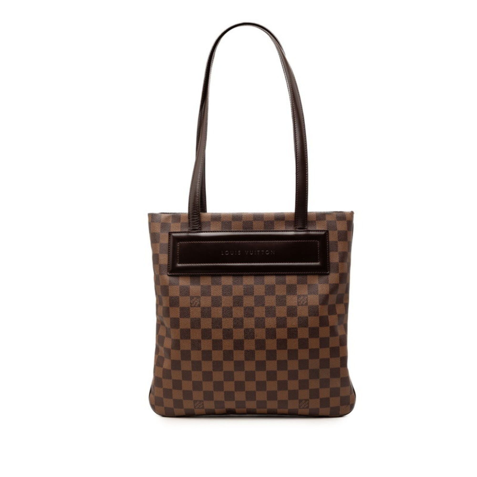 Louis Vuitton Louis Vuitton Damier Clifton Tote Bag Shoulder N51149 Brown Leather Women's LOUIS VUITTON Size ONE SIZE - 1 Thumbnail
