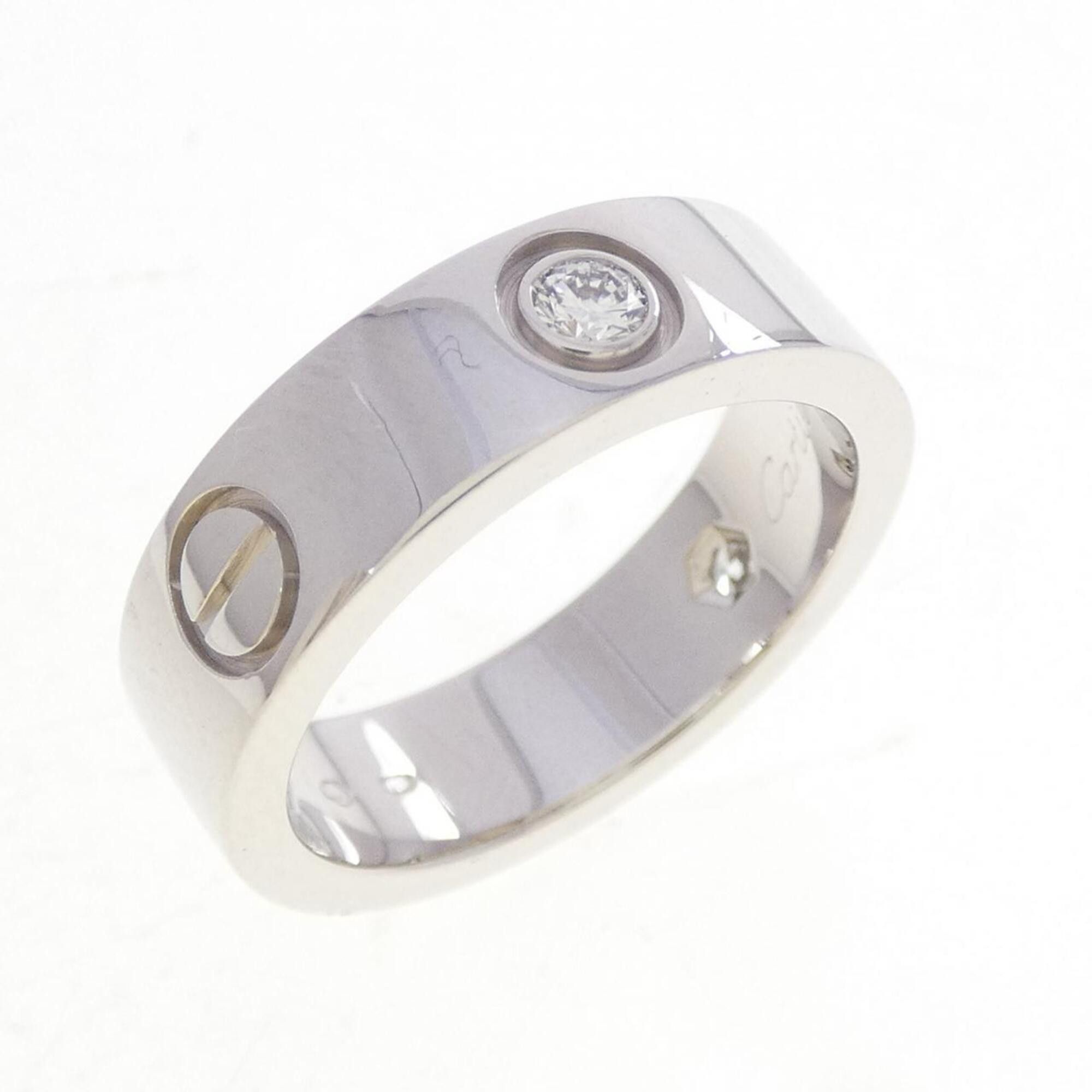 Cartier Cartier Love Half-Diamond Ring Size ONE SIZE - 1 Thumbnail