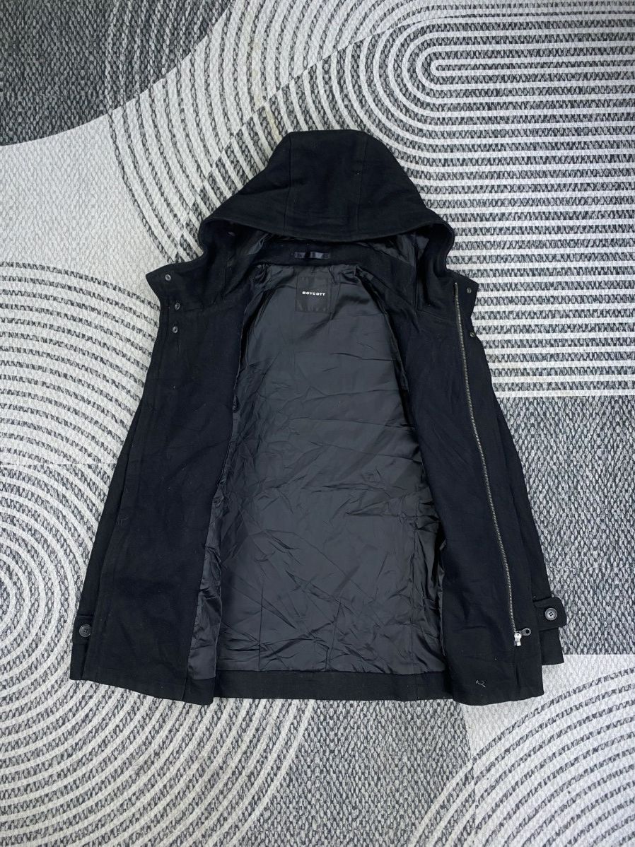 Boycott Boycott Wool Duffle Hoodie Jacket Size US M / EU 48-50 / 2 - 5 Thumbnail