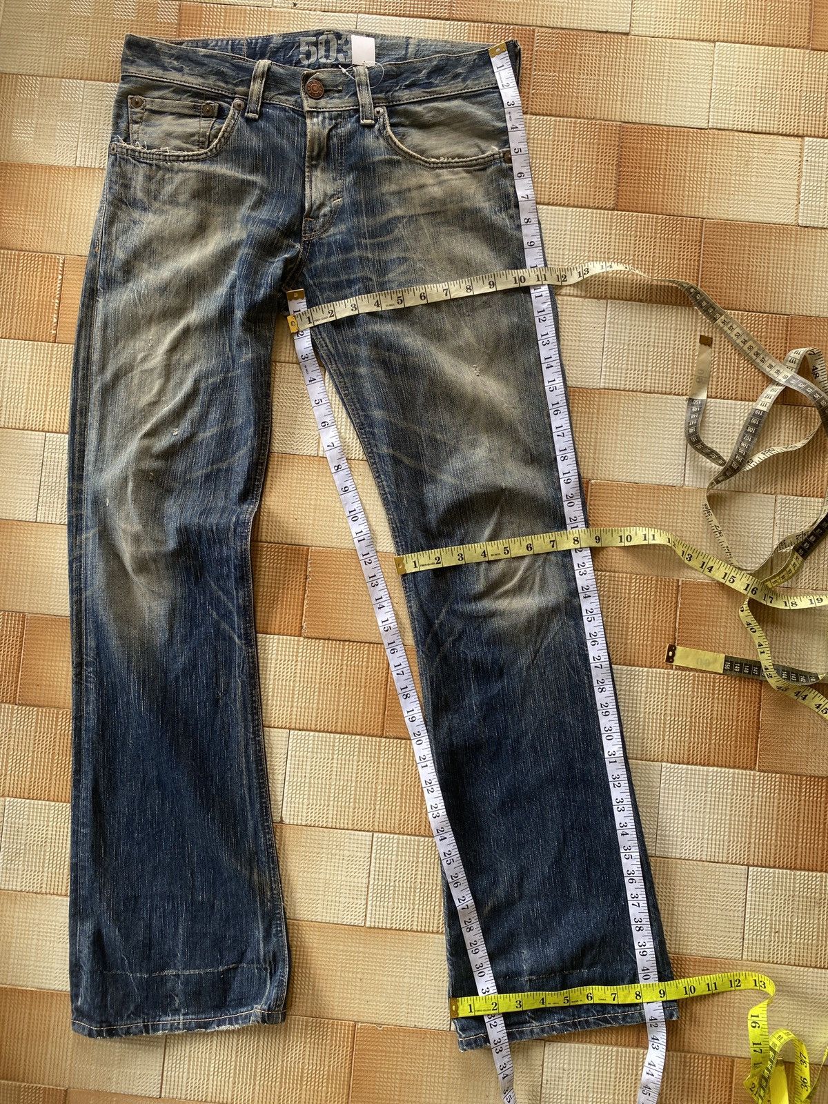 Edwin × Vintage Vintage edwin 503 flare denim Size US 30 / EU 46 - 4 Thumbnail
