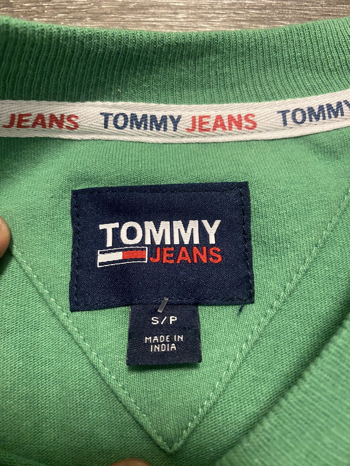 Tommy Hilfiger × Tommy Jeans × Vintage Vintage Tommy Jeans Shirt Size US S / EU 44-46 / 1 - 4 Thumbnail