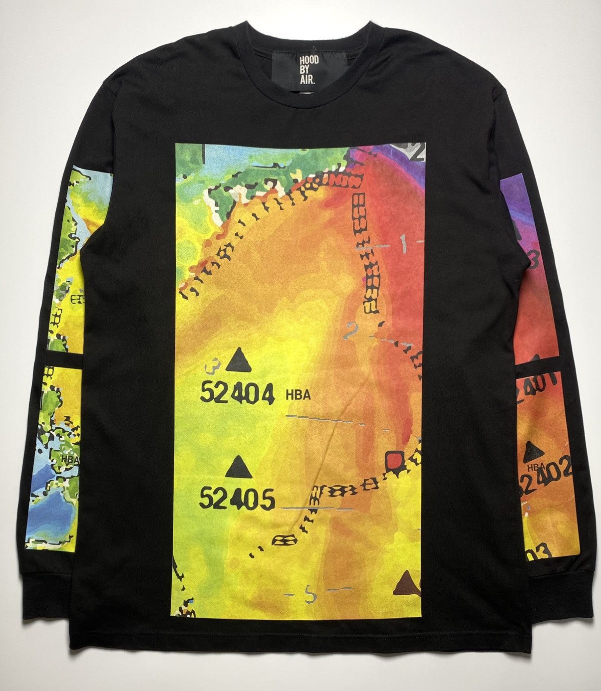 Hood By Air Hood By Air - Playboi Carti Weather Map Shirt Size US XL / EU 56 / 4 - 1 Thumbnail