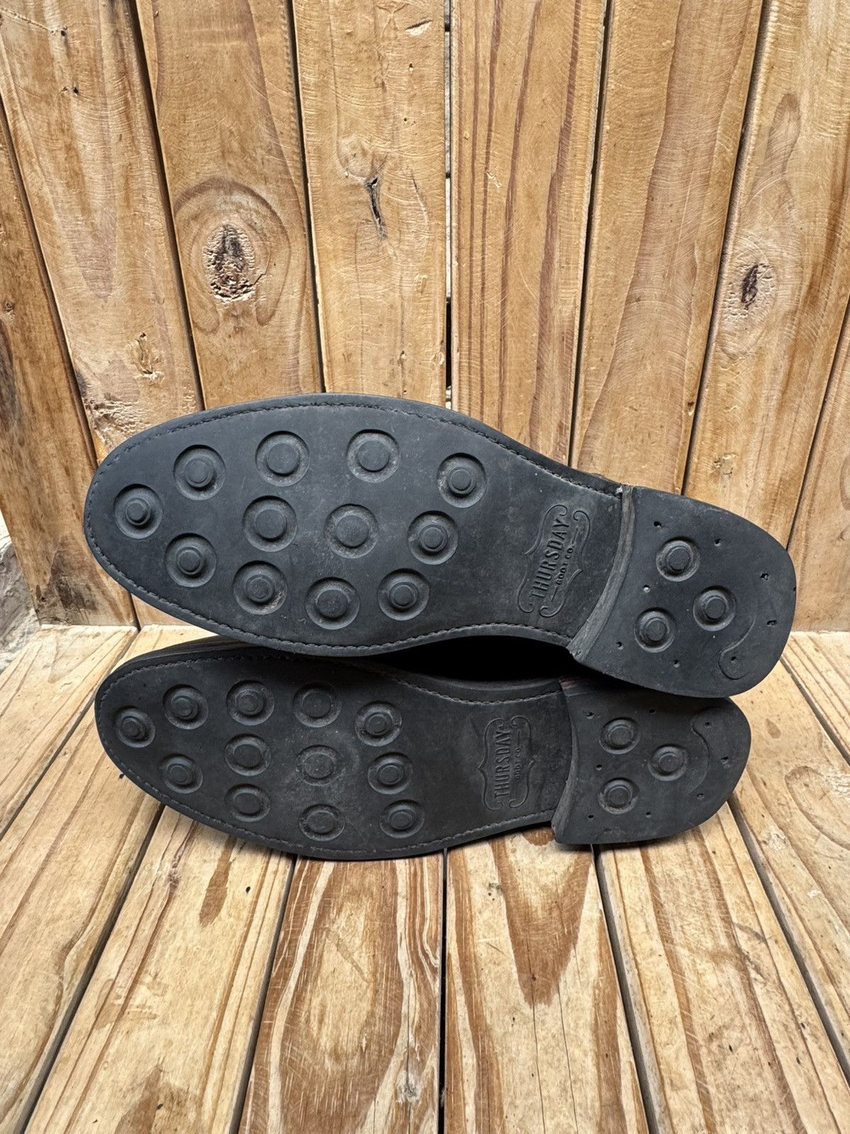 Thursday Boot Company Thursday boots company captain black cap toe leather boots Size US 10 / EU 43 - 14 Thumbnail