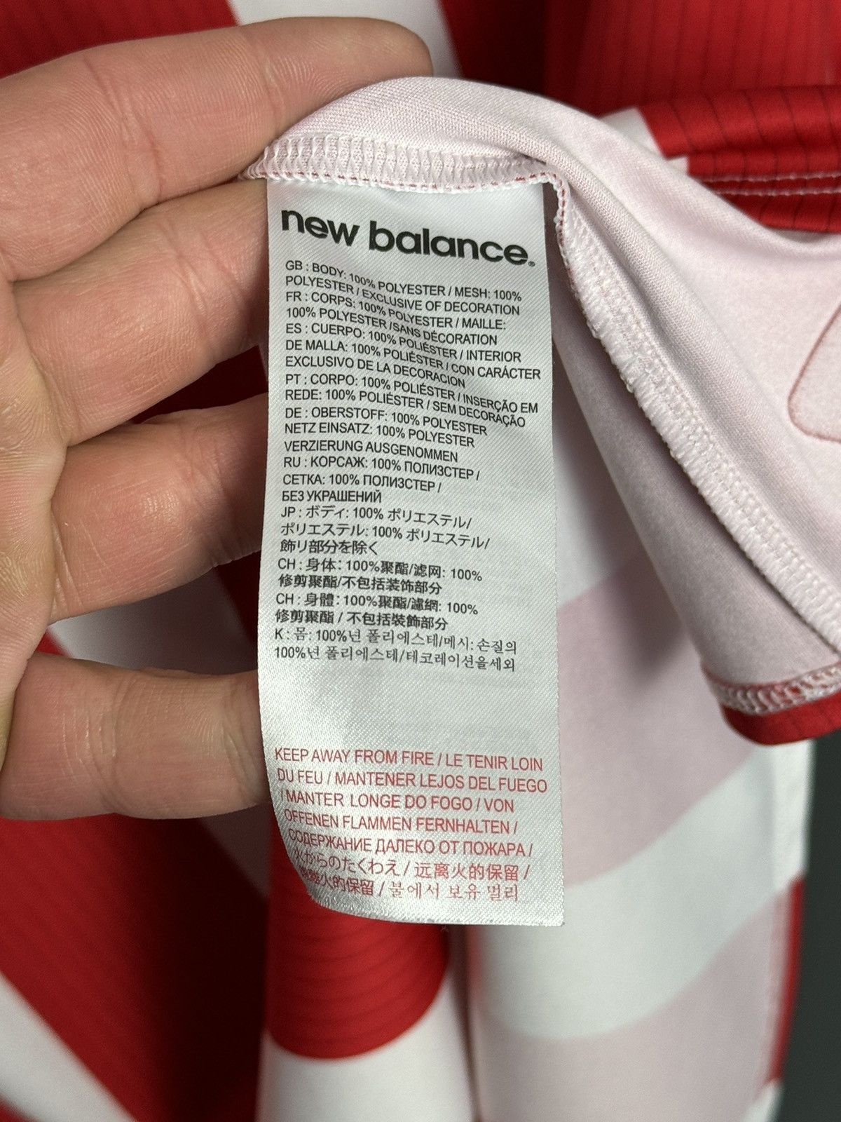 New Balance 3XL Stoke City 15/16 Home Football Jersey Size US XXL / EU 58 / 5 - 11 Thumbnail