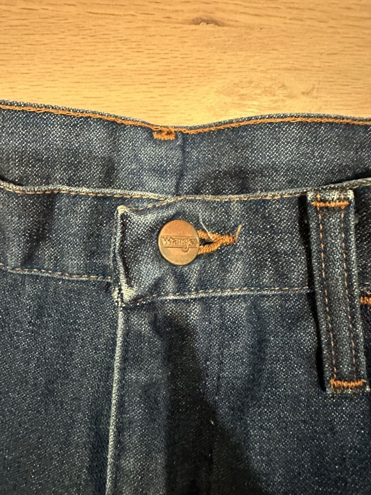 Wrangler Vintage Wrangler 82611 NV Regular Fit 33x29 Size US 33 - 5 Thumbnail