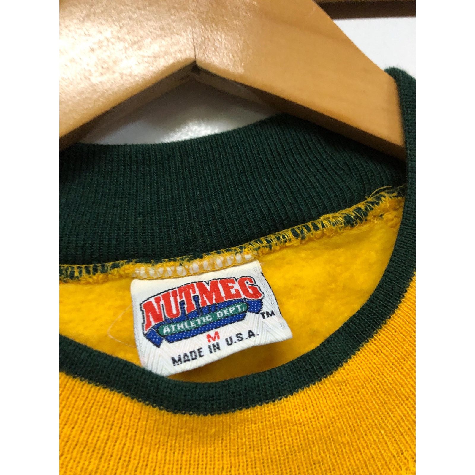 Nutmeg Vintage Green Bay Packers crewneck Sweatshirt size medium Size US M / EU 48-50 / 2 - 4 Thumbnail