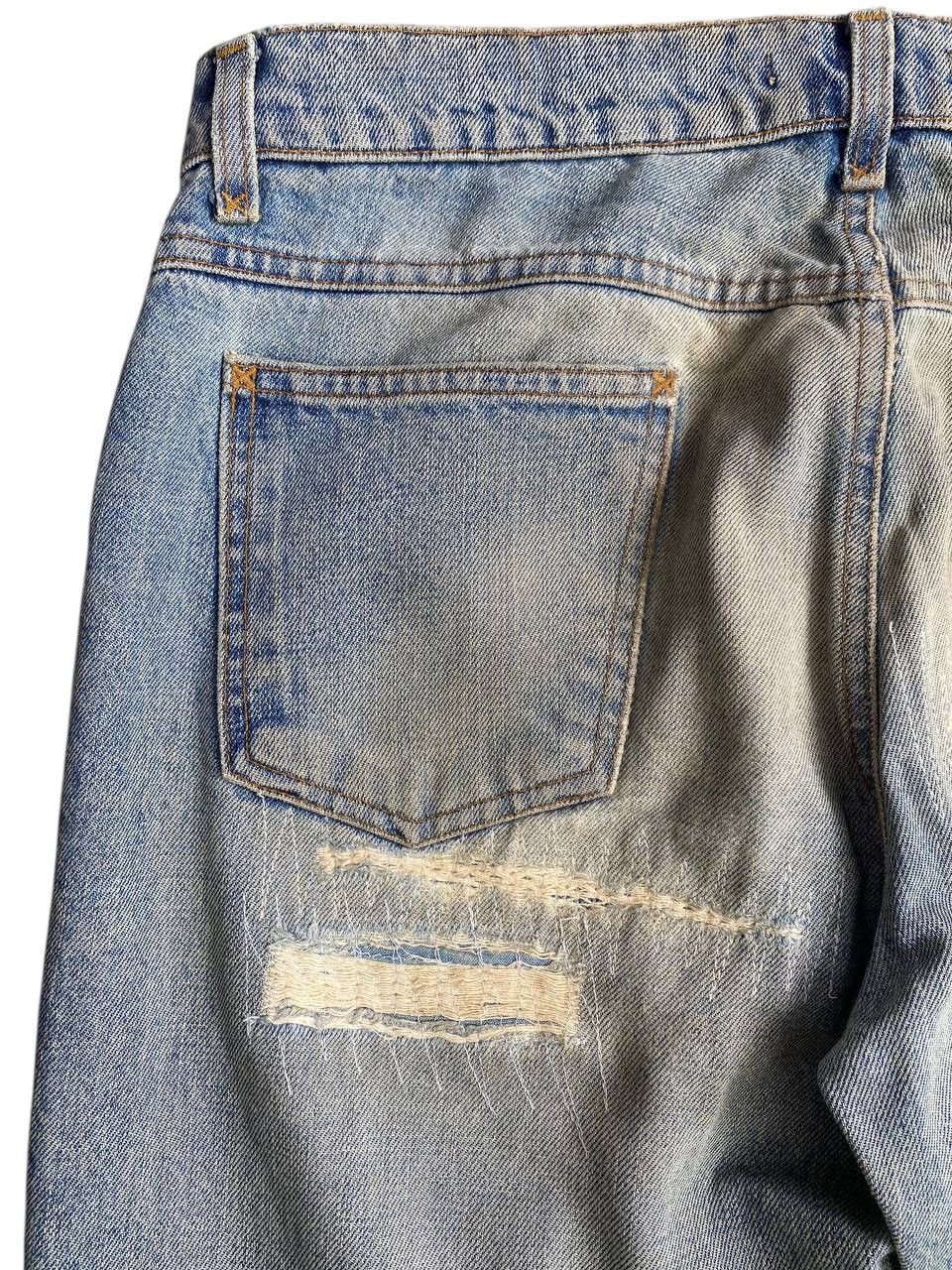Dolce & Gabbana 2000’s Dolce Gabbana Thrashed Slim Fit Denim Size US 34 / EU 50 - 13 Thumbnail