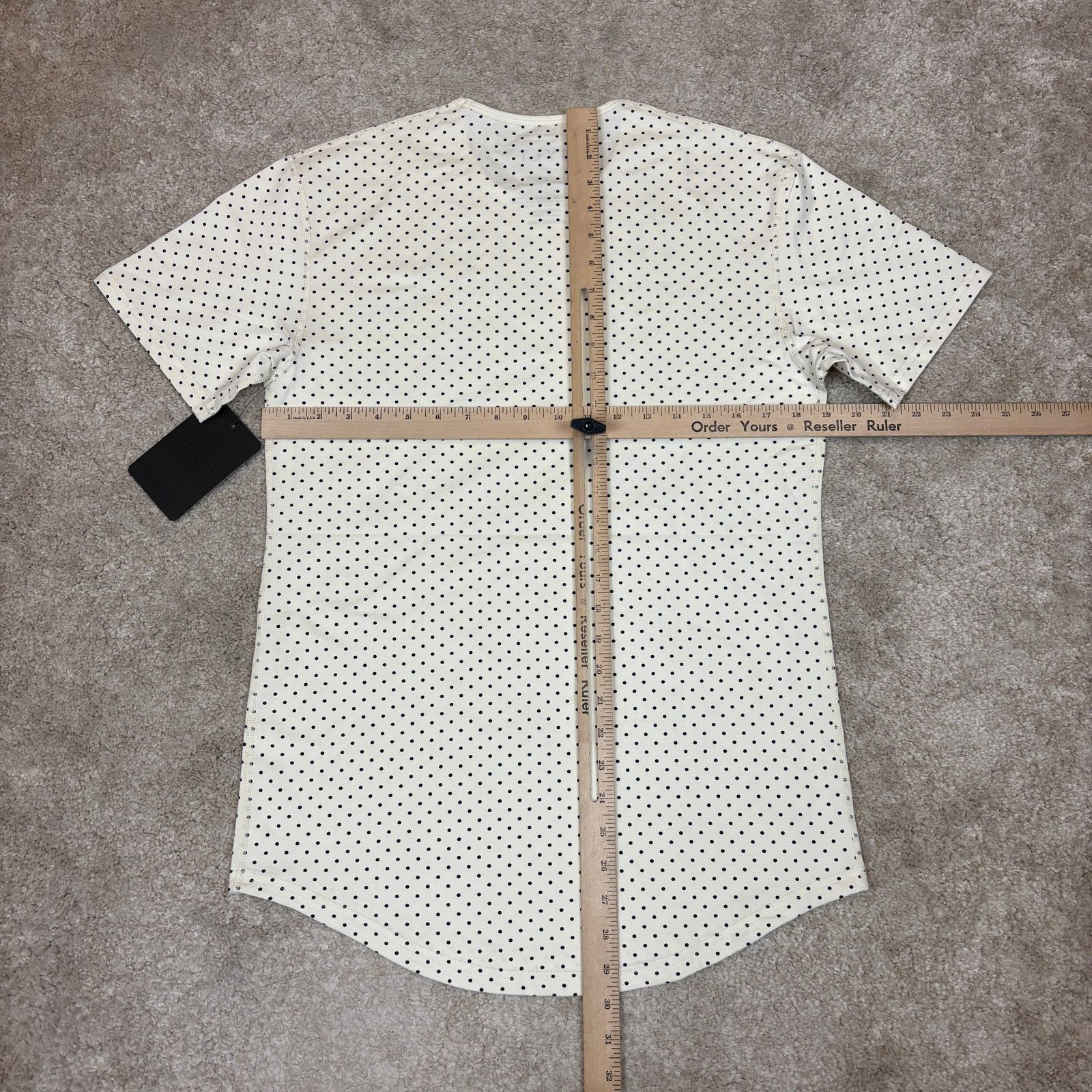 Other NWT Bylt Drop Cut Lux Polka Dot Short Sleeve Shirt Men's S Size US S / EU 44-46 / 1 - 3 Thumbnail