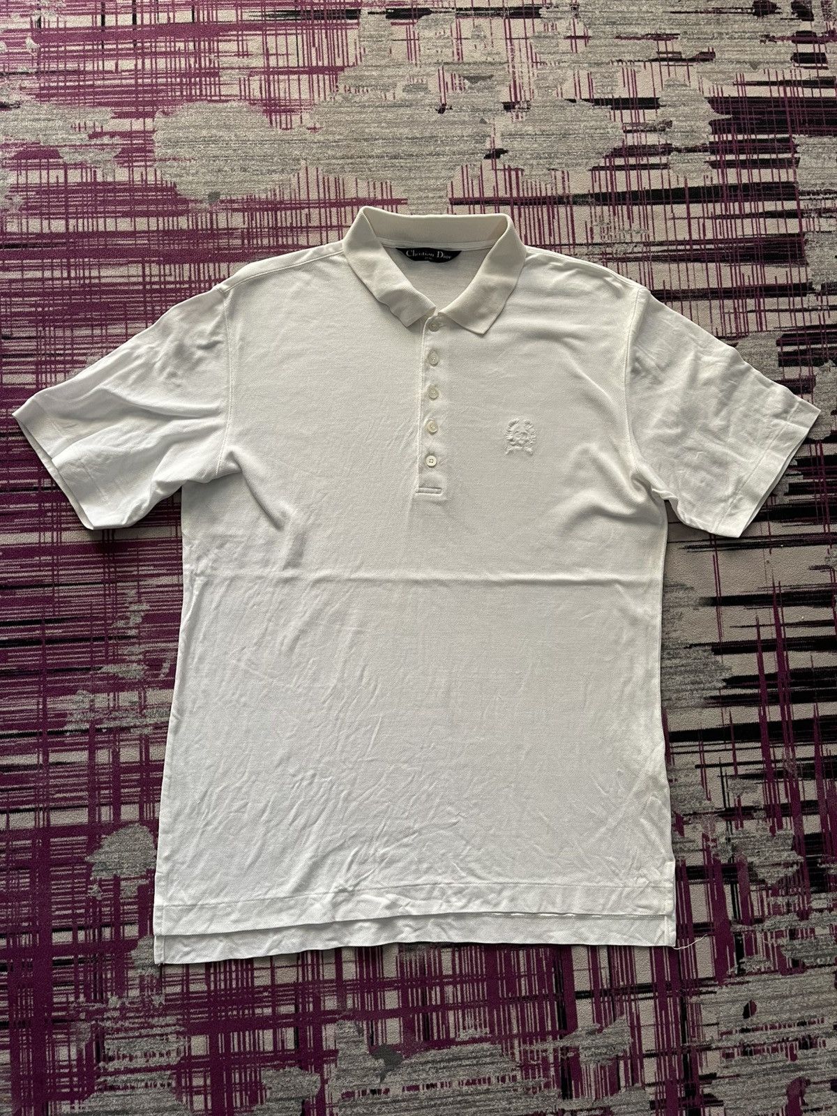 Christian Dior Monsieur VINTAGE CHRISTIAN DIOR SPORTS POLO SHIRT VERY RARE Size US M / EU 48-50 / 2 - 1 Thumbnail