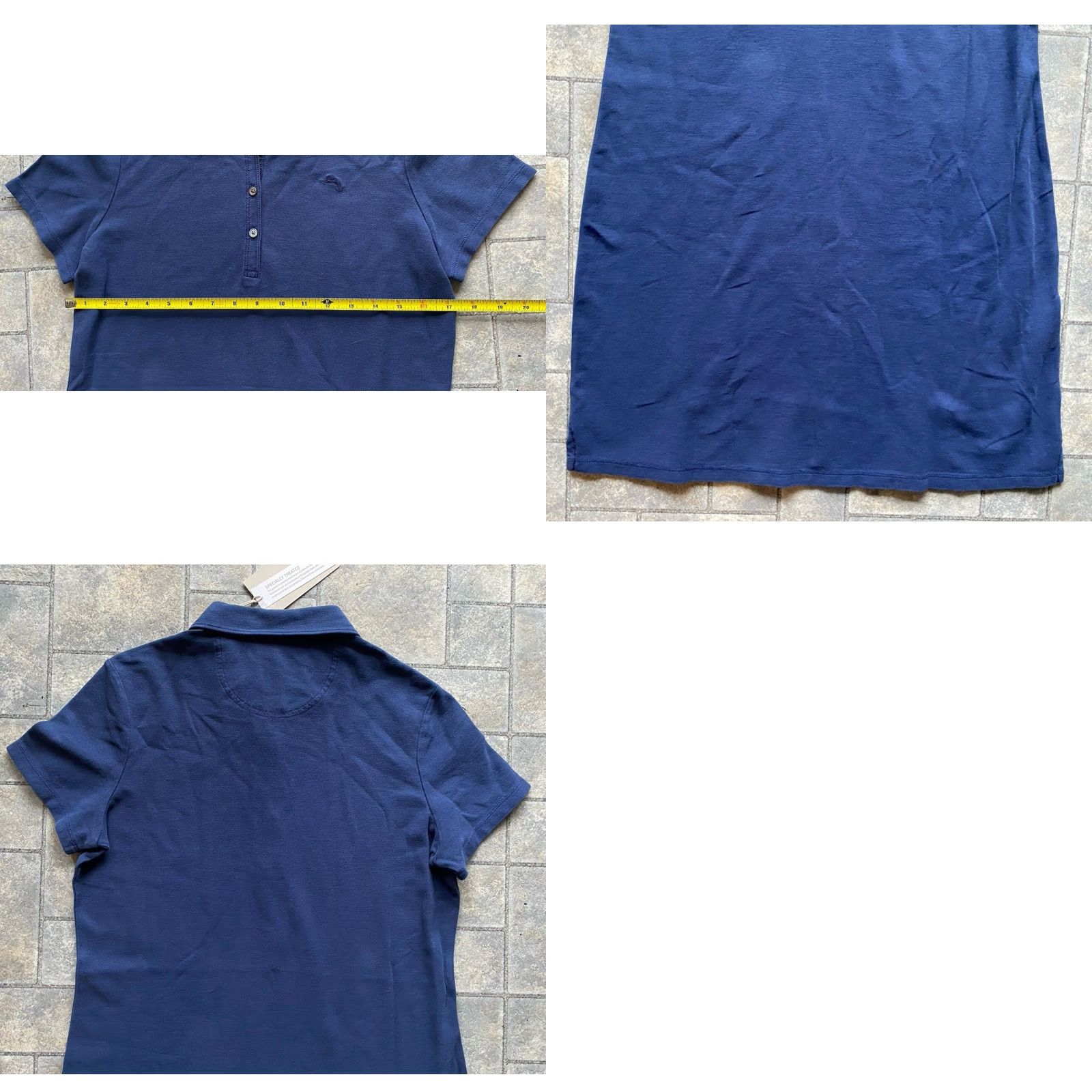 Tommy Bahama Tommy Bahama Paradise Classic Polo Dress Women’s Size S Island Navy Dress/Blue Short Sleeve NWT Size S / US 4 / IT 40 - 8 Thumbnail
