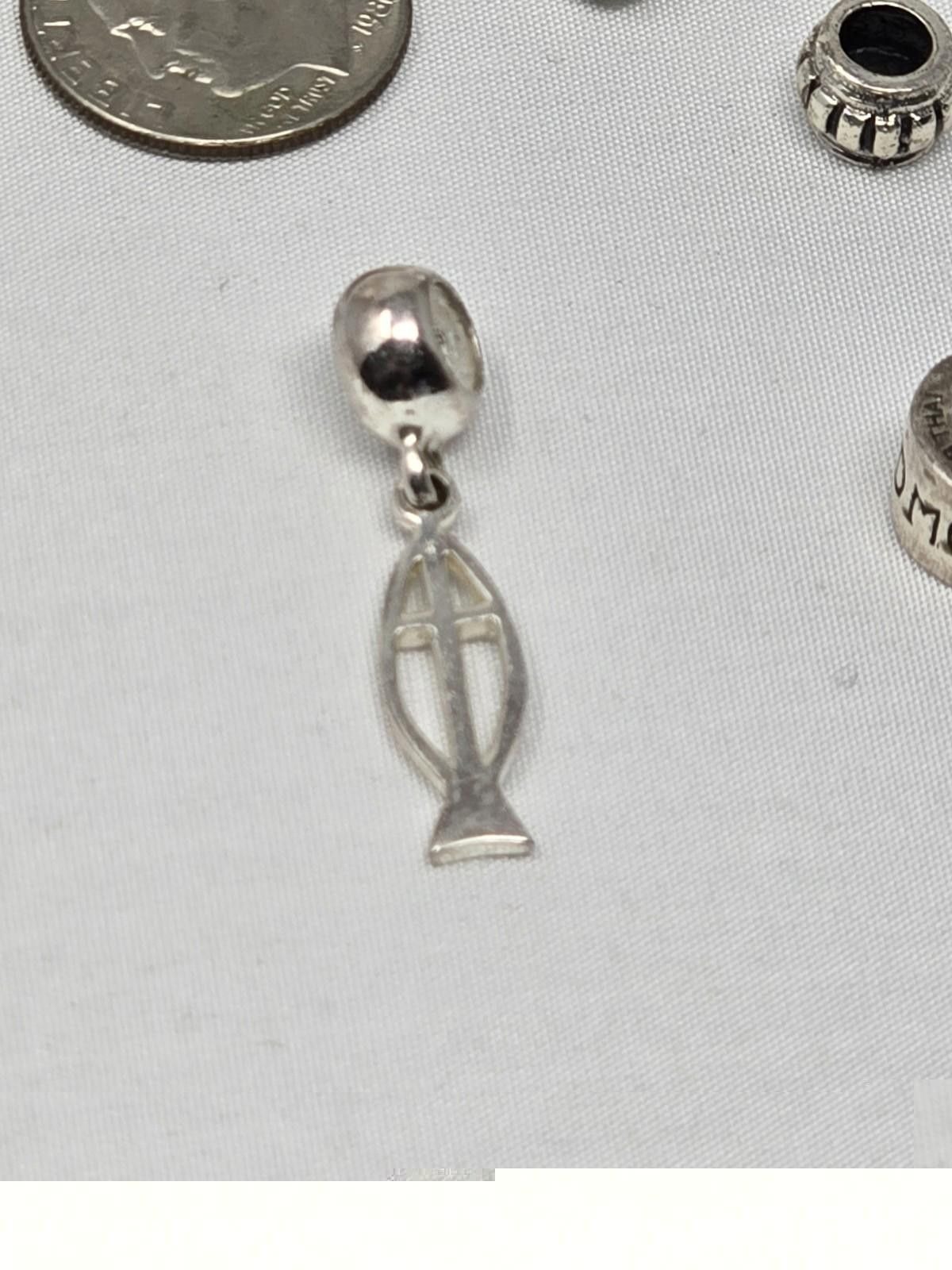 Other Cute IBB 925 Sterling Silver Charm Lot 8g – Grandma, Fish, Size ONE SIZE - 4 Thumbnail