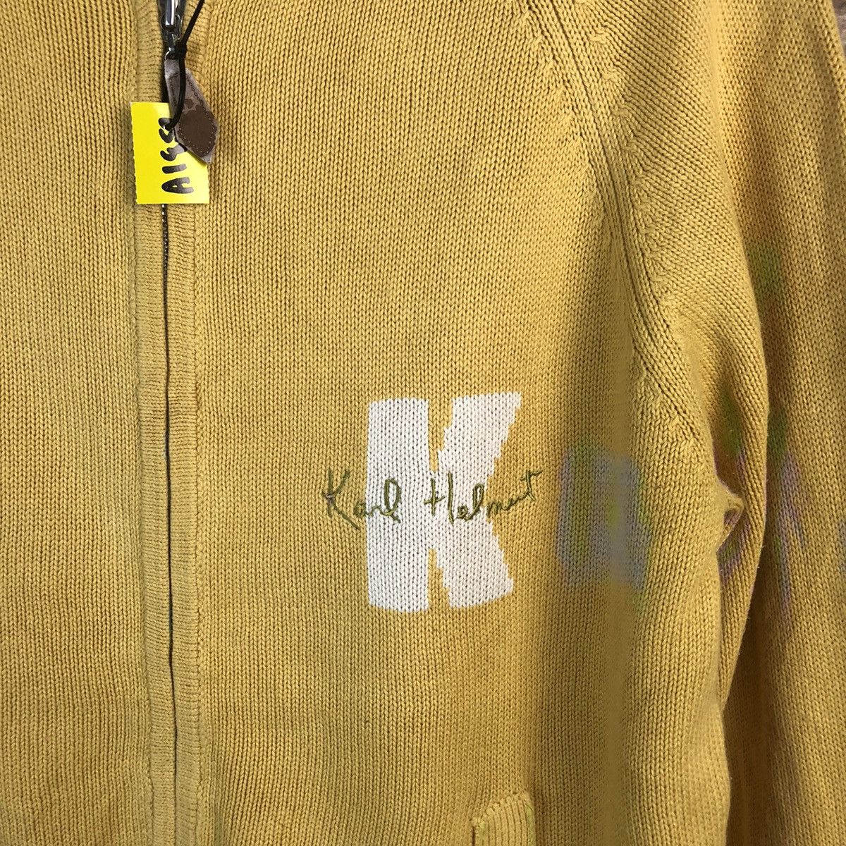 Karl Helmut Karl Helmut Yellow Hoodie Knitwear #A1852 Size M / US 6-8 / IT 42-44 - 9 Thumbnail
