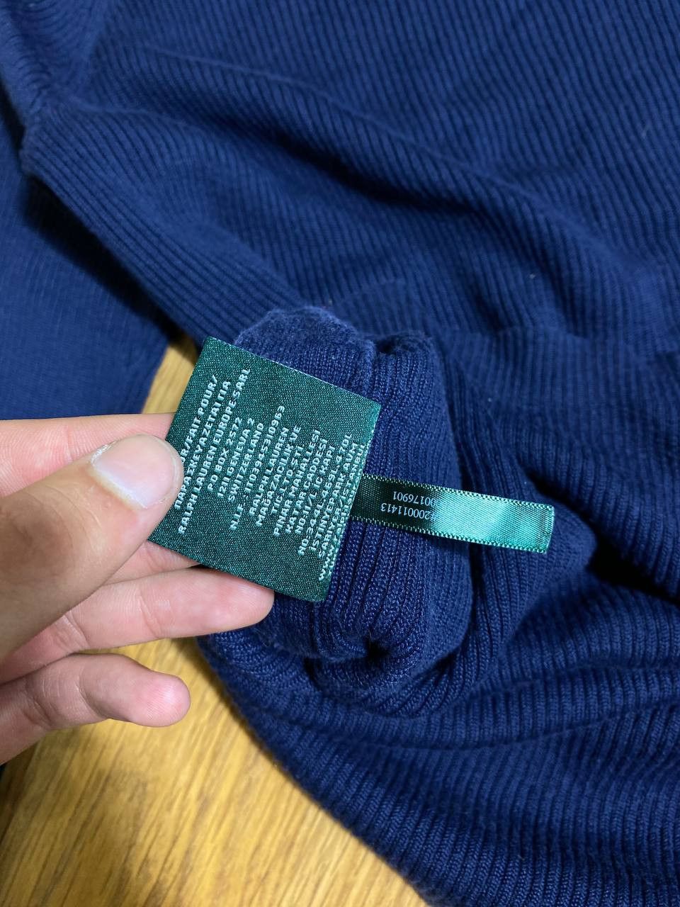 Polo Ralph Lauren Vintage Polo Ralph Lauren Sweater Blue Y2K Streetwear Size US L / EU 52-54 / 3 - 4 Thumbnail