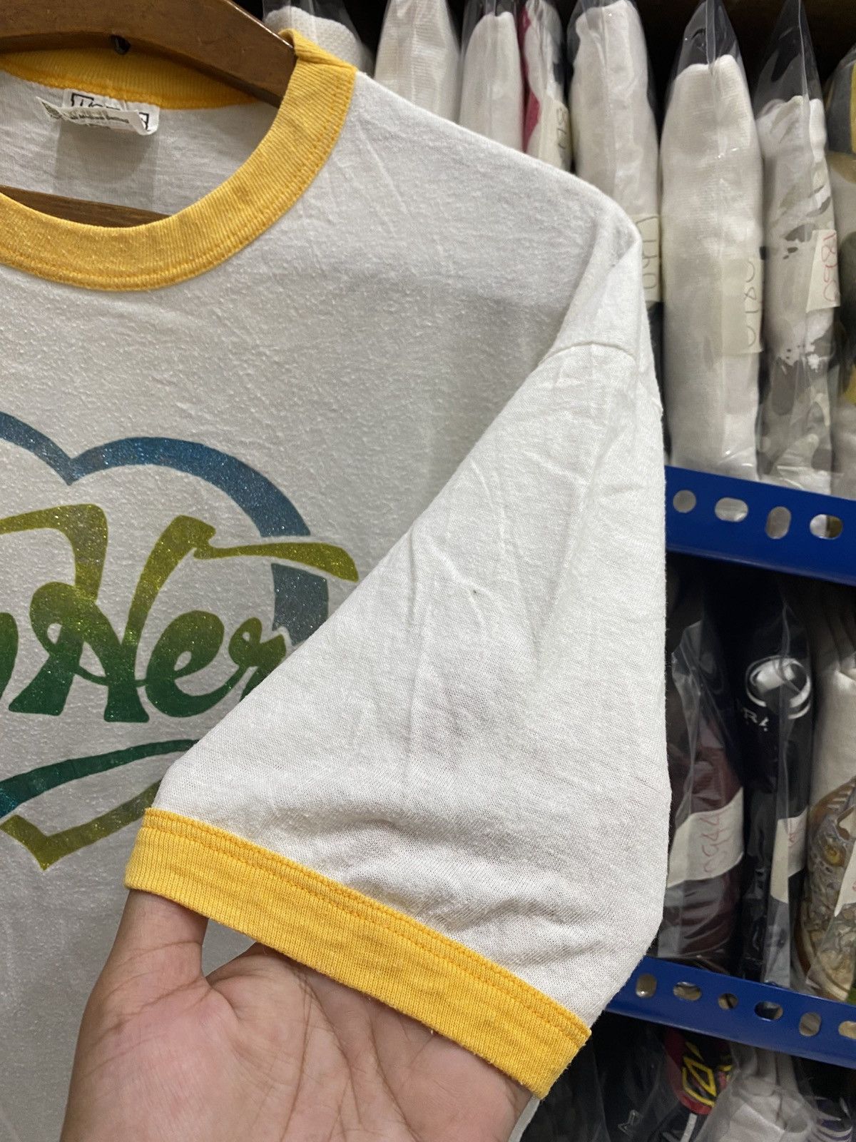 Hanes VINTAGE RINGER TSHIRT Size US L / EU 52-54 / 3 - 5 Thumbnail