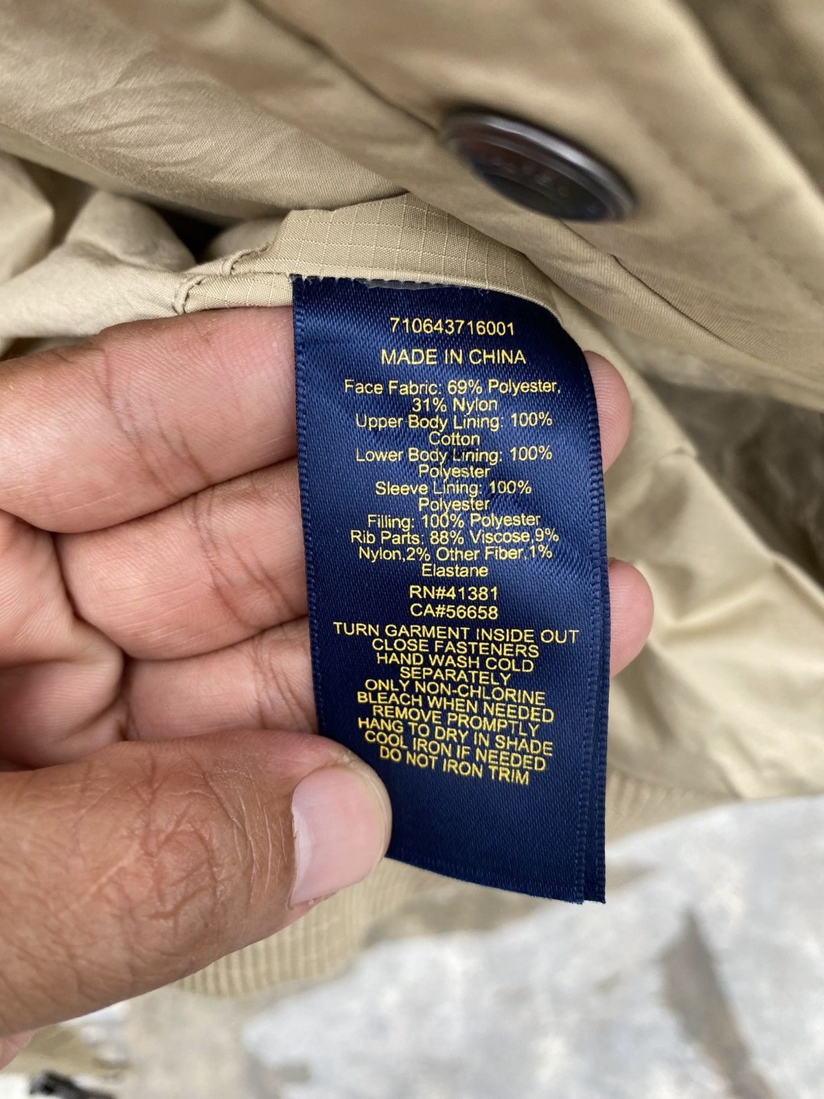 Polo Ralph Lauren Polo Ralph Lauren Ma-1 Bomber Jacket Size US S / EU 44-46 / 1 - 7 Thumbnail