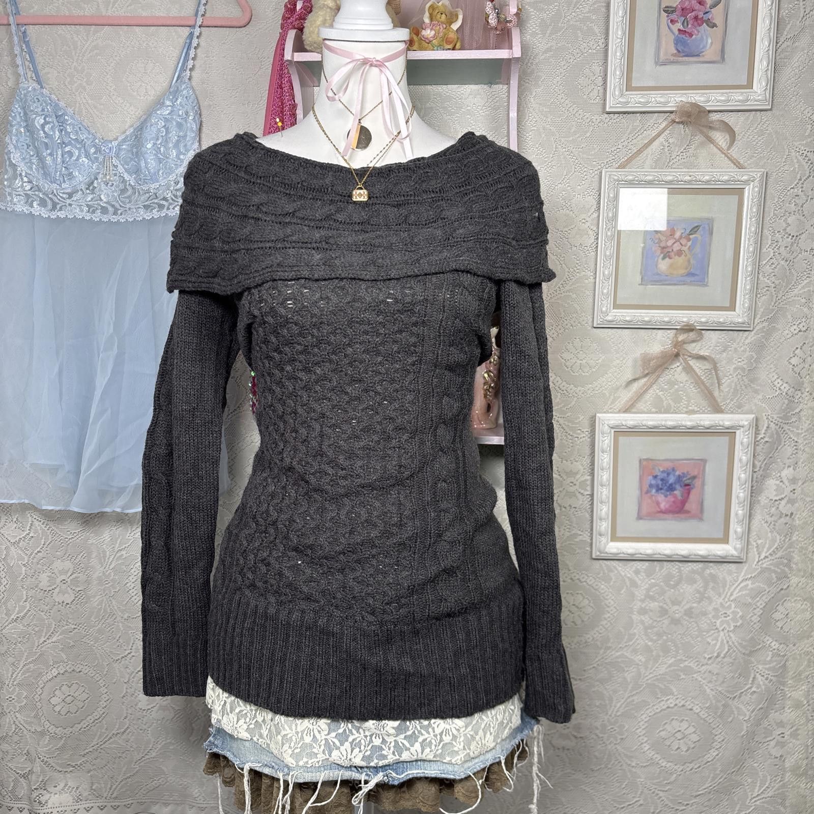 Other y2k vintage off the shoulder sweater Size M / US 6-8 / IT 42-44 - 1 Thumbnail