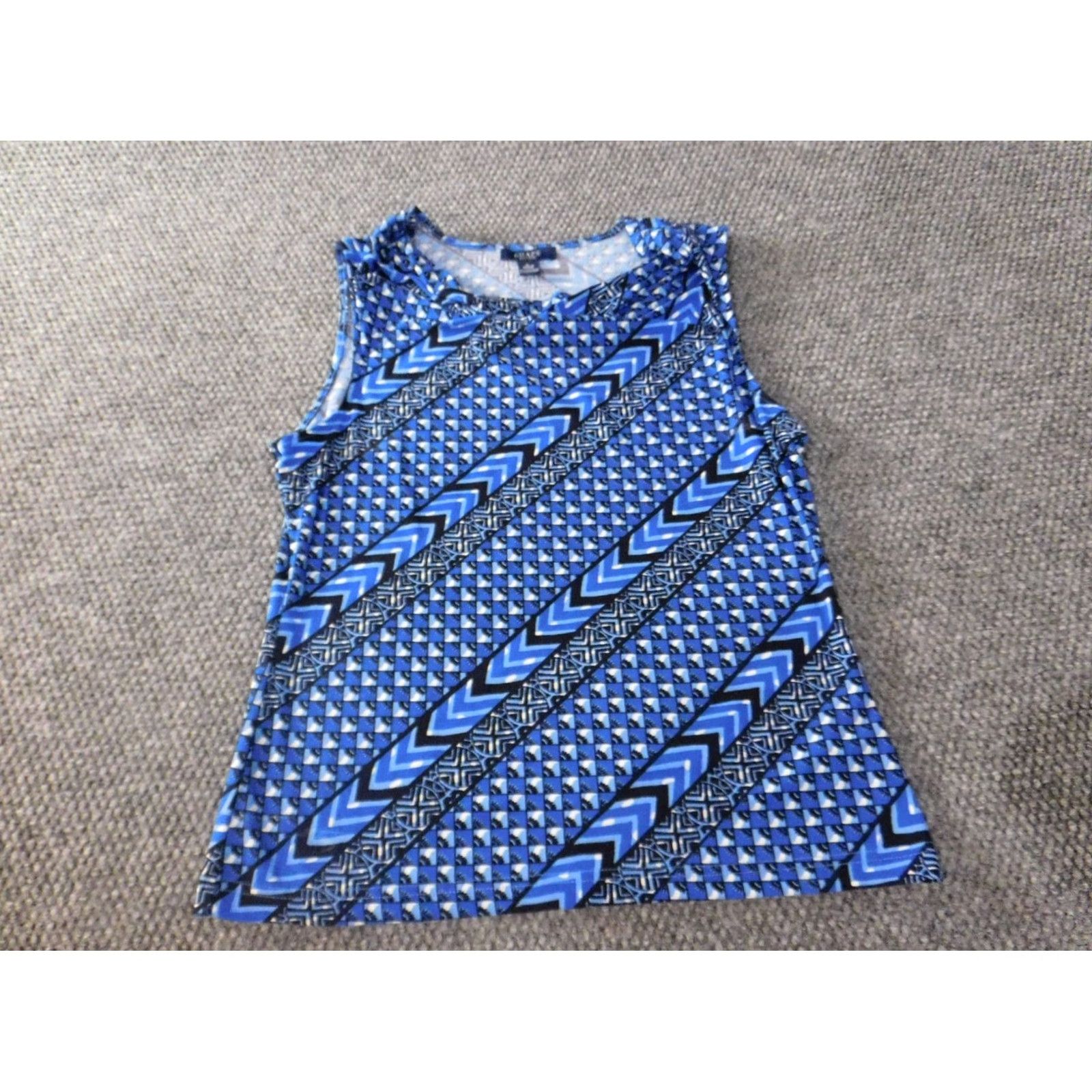 Chaps Chaps Blouse Ladies L Blue Polover? Hmm Size L / US 10 / IT 46 - 3 Thumbnail