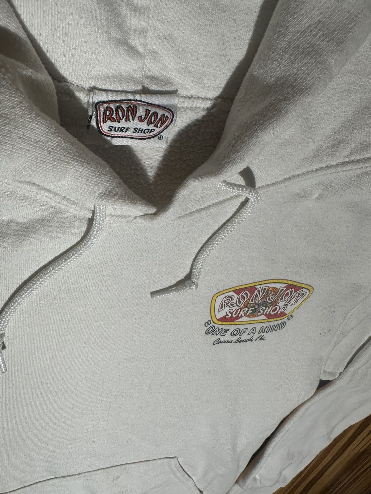 Ron Jon Surf Shop Ron Jon Surf Shop Hawaiian dancer White Hoodie Size US S / EU 44-46 / 1 - 6 Thumbnail
