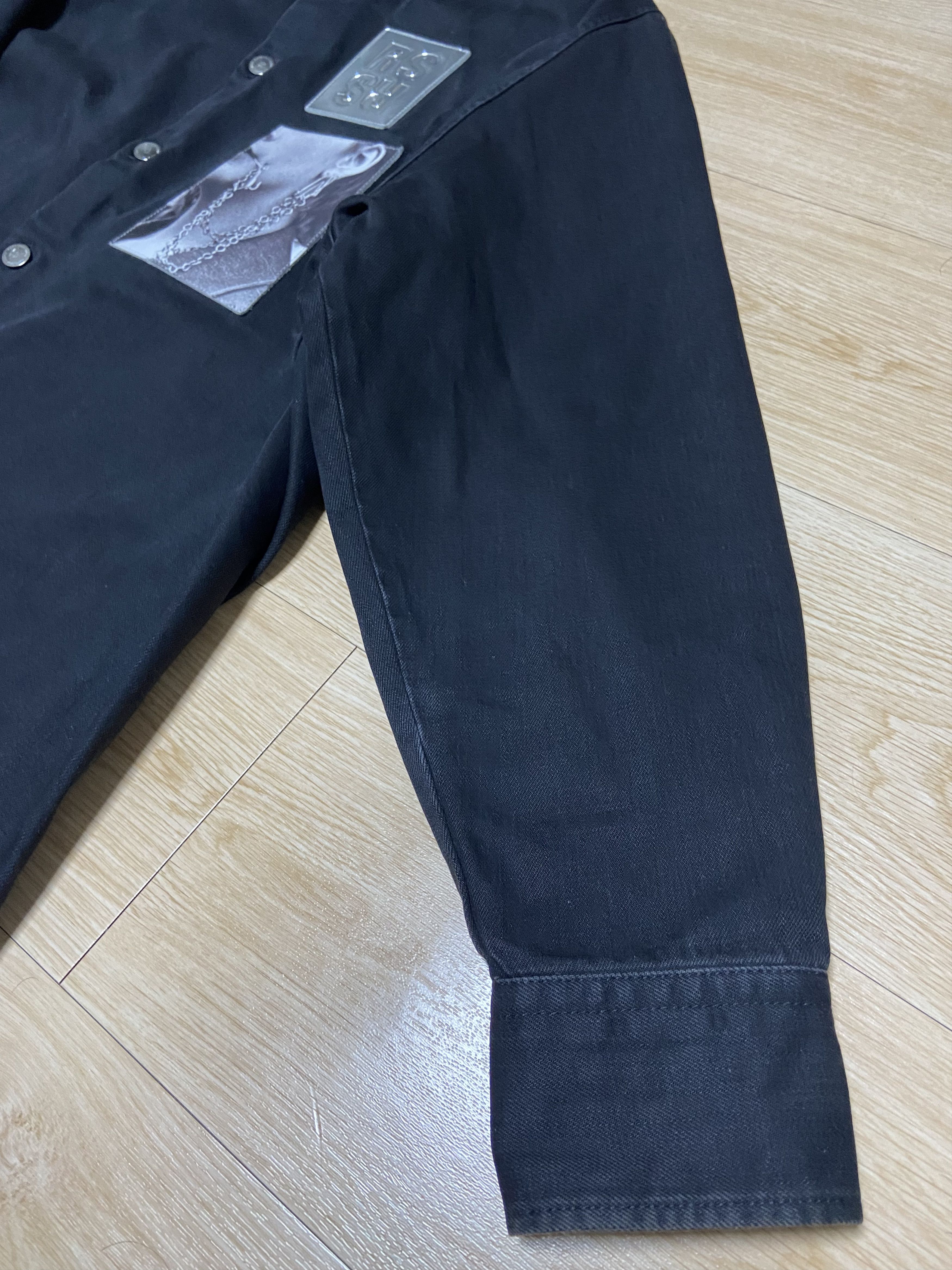 Raf Simons S ss19 oversized big fit Double patch denim shirt jackrt Size US S / EU 44-46 / 1 - 2 Thumbnail