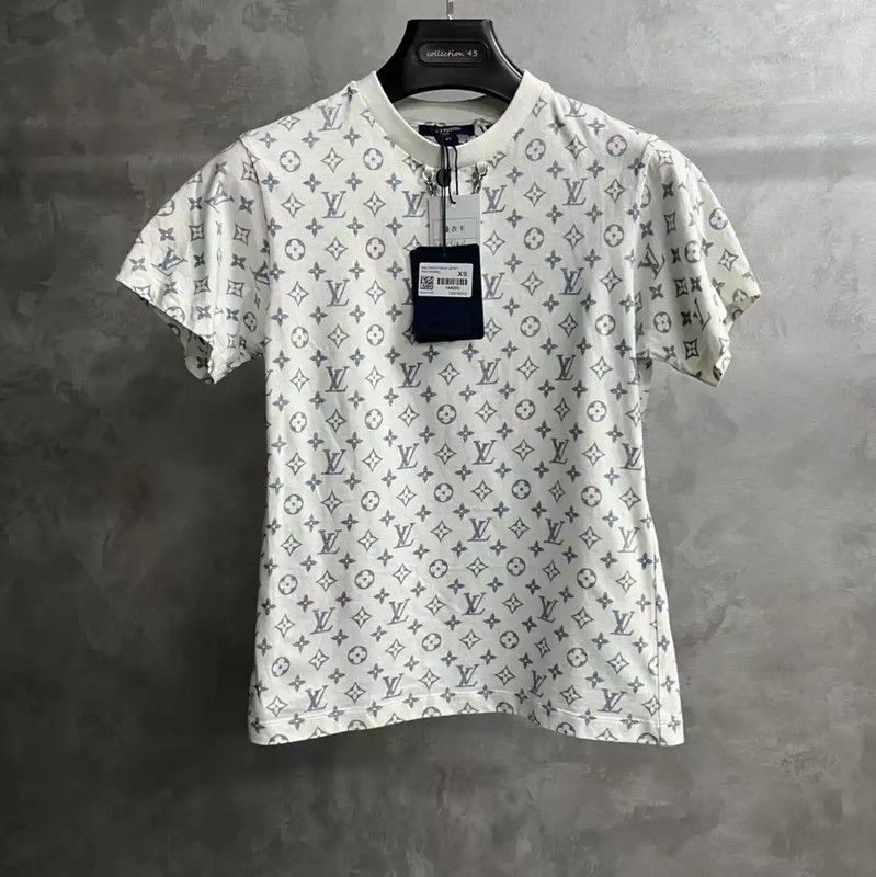 Louis Vuitton Louis Vuitton White Cotton Women's T-Shirt 0089 Size XS / US 0-2 / IT 36-38 - 1 Thumbnail