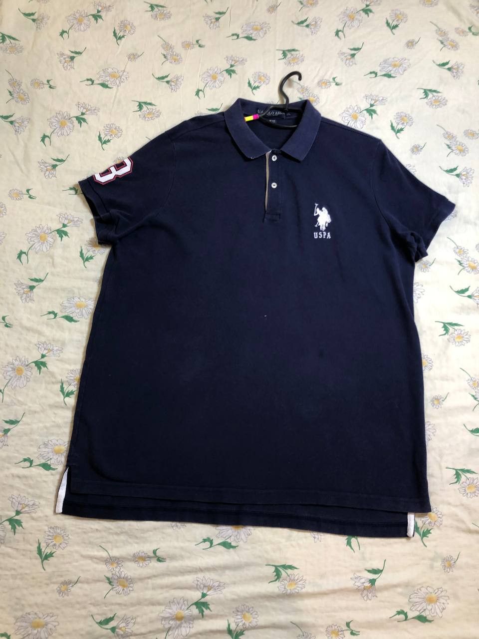 U.S. Polo Assn. U.S. Polo Assn. Men's Short Sleeve Polo Navy Color Size US XXL / EU 58 / 5 - 1 Thumbnail