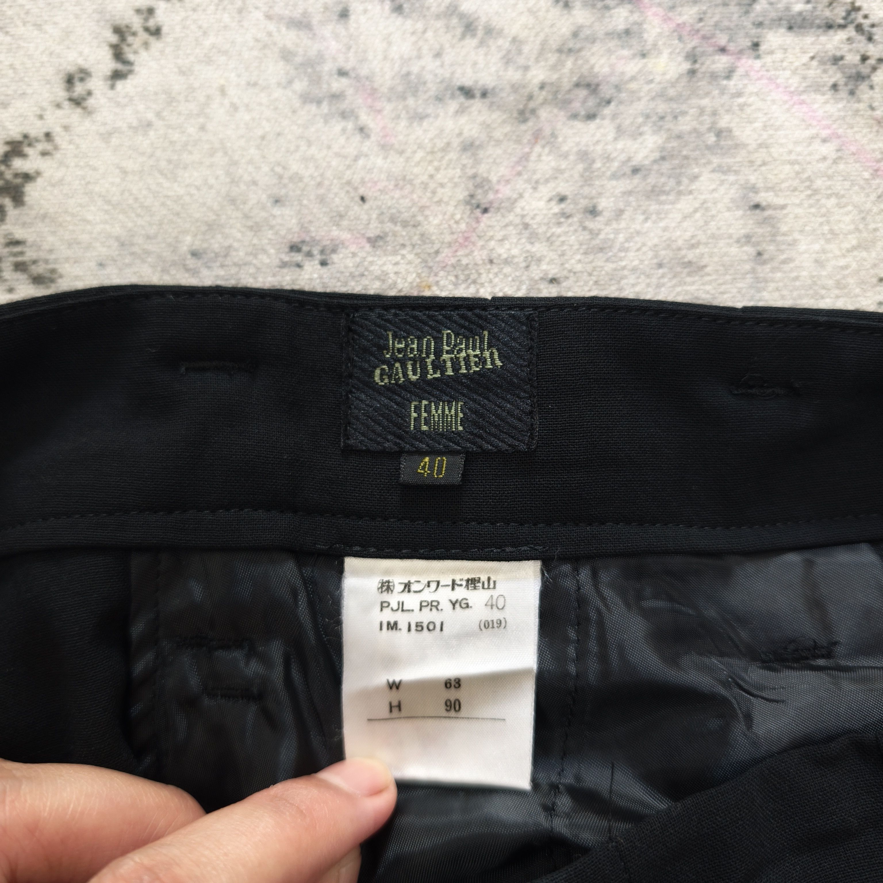 Jean Paul Gaultier Vintage Jean Paul Gaultier Femme Pants Size 27" / US 4 / IT 40 - 7 Thumbnail
