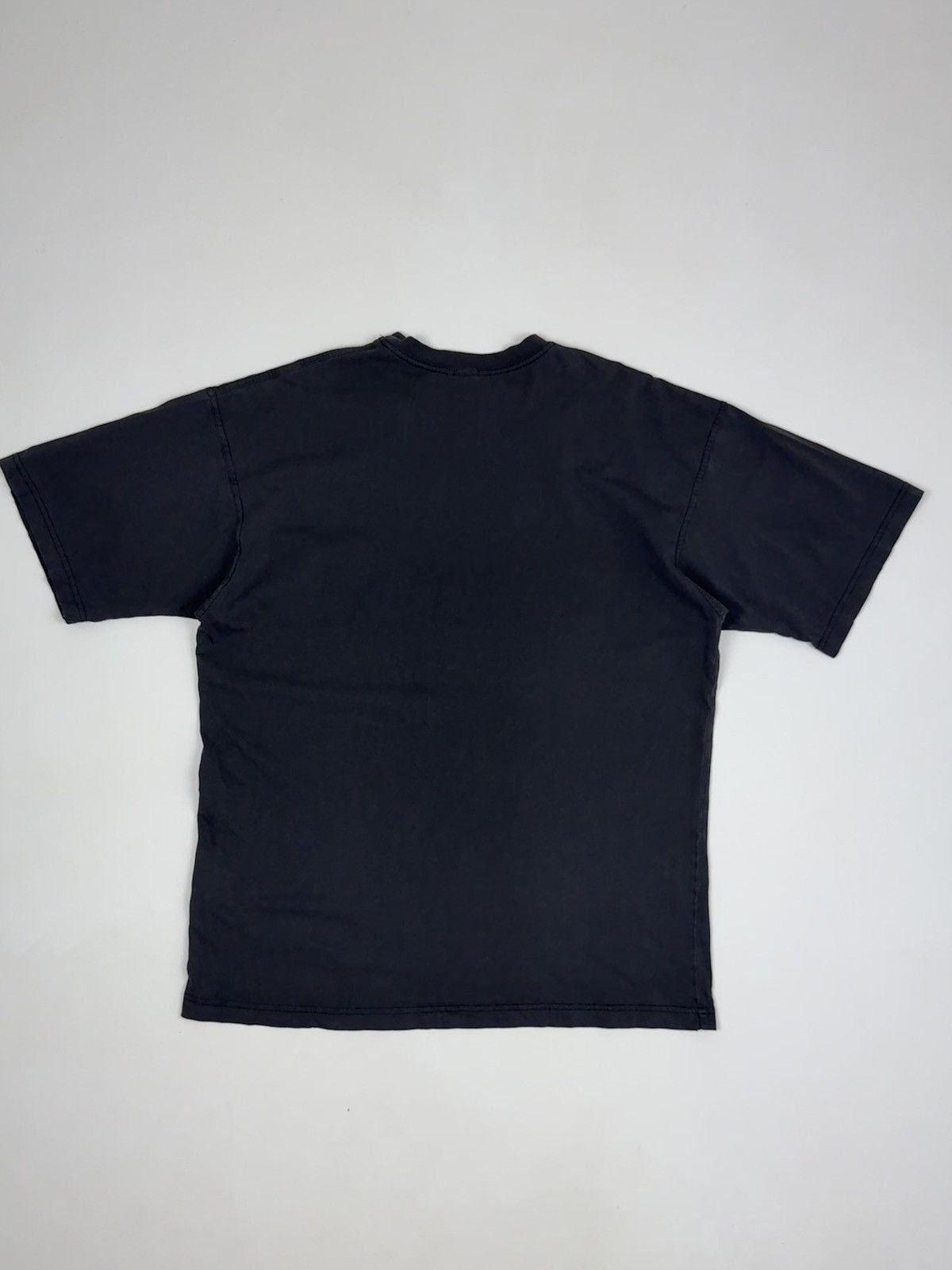 Vintage 1990’s Vintage Faded Grey Distressed Pocket Blank T-Shirt Size US XL / EU 56 / 4 - 7 Thumbnail