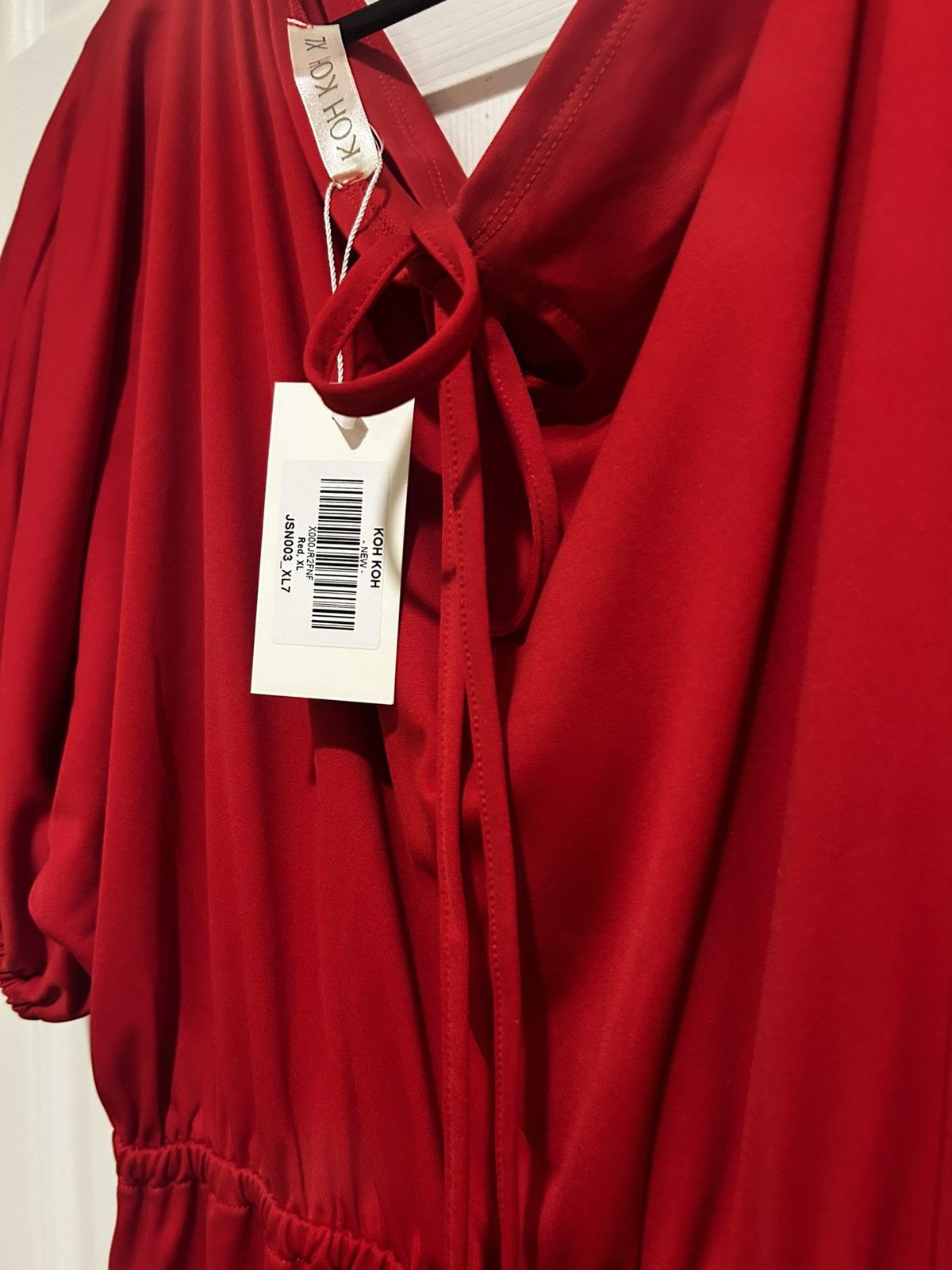 Other NWT Koh Koh Women’s Red Jumpsuit Sz. XL Size 32" / US 10 / IT 46 - 5 Thumbnail