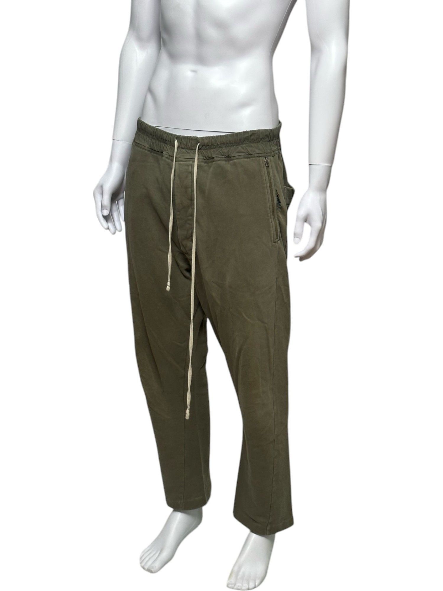 Rick Owens Petrol Green Cotton Jumpsuit Size US 30 / EU 46 - 4 Thumbnail