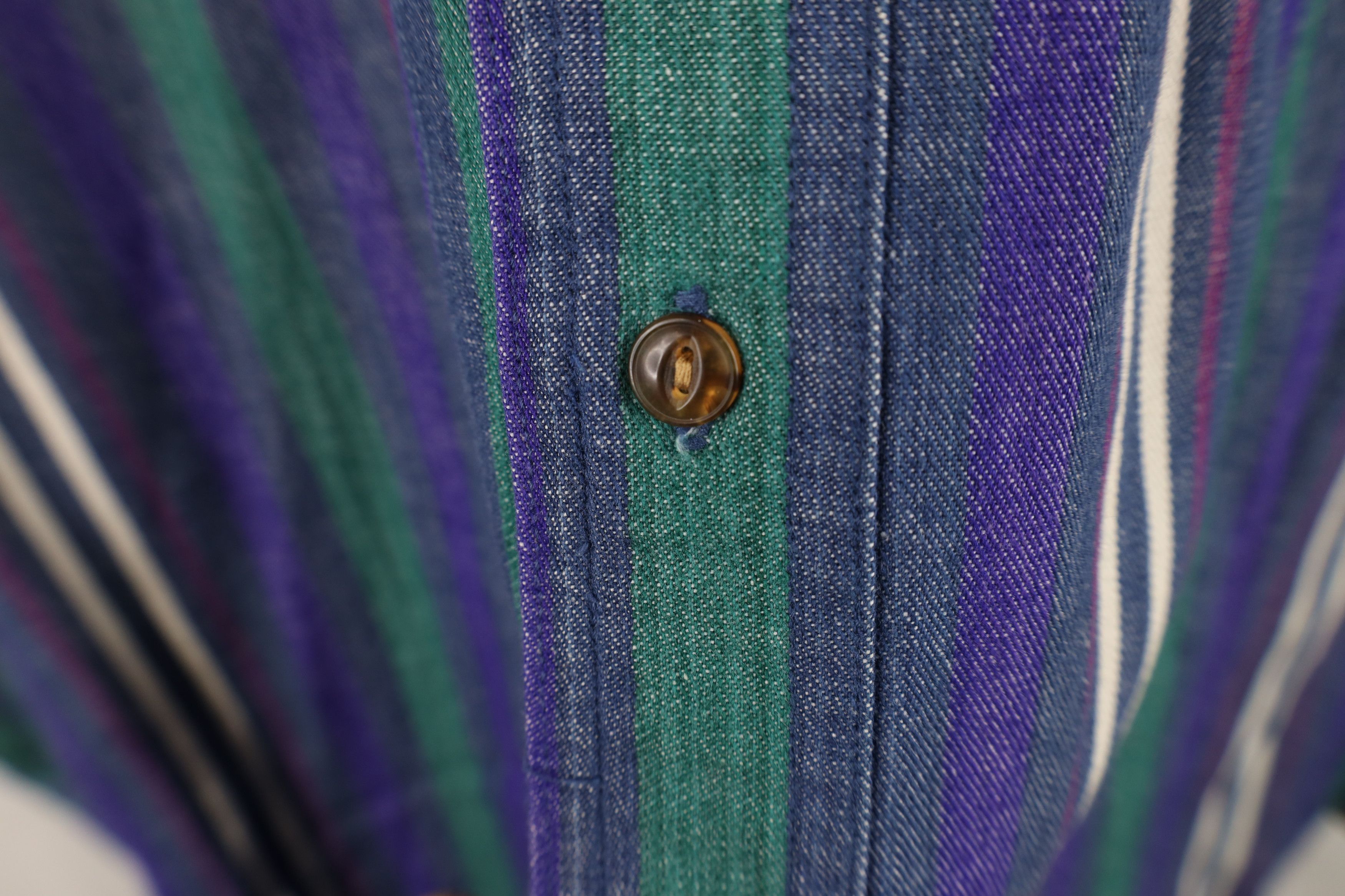 Ralph Lauren Vintage 90s Ralph Lauren Denim Collared Button Down Shirt Size US L / EU 52-54 / 3 - 6 Thumbnail