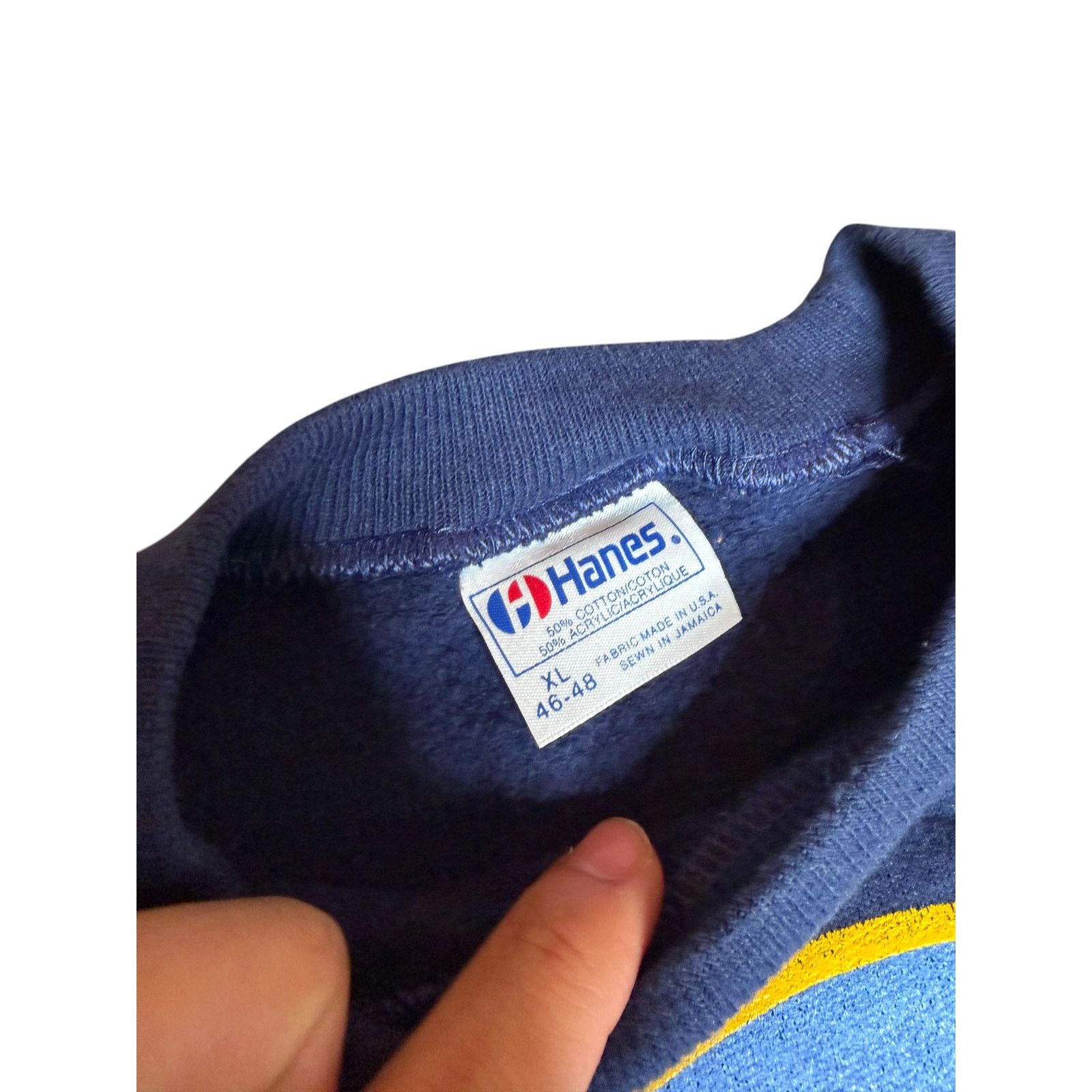 Hanes × Universal Studios × Vintage Vintage 80s Field of Dreams Universal Studios Sweatshirt Size US XL / EU 56 / 4 - 5 Thumbnail