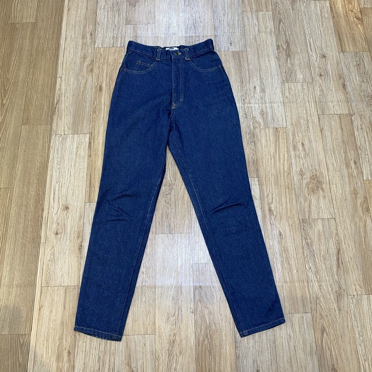 Indigo 2000s Machpee Indigo Blue Japan Style Slim Fit Denim Pants Size US 26 / EU 42 - 1 Thumbnail