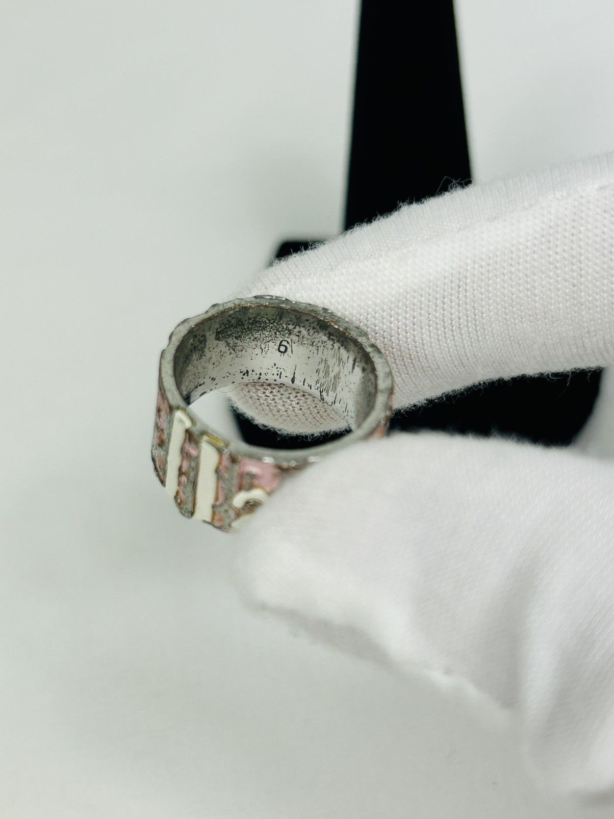 Dior Dior Pink Trotter 2 Ring Size 6 Size ONE SIZE - 4 Thumbnail