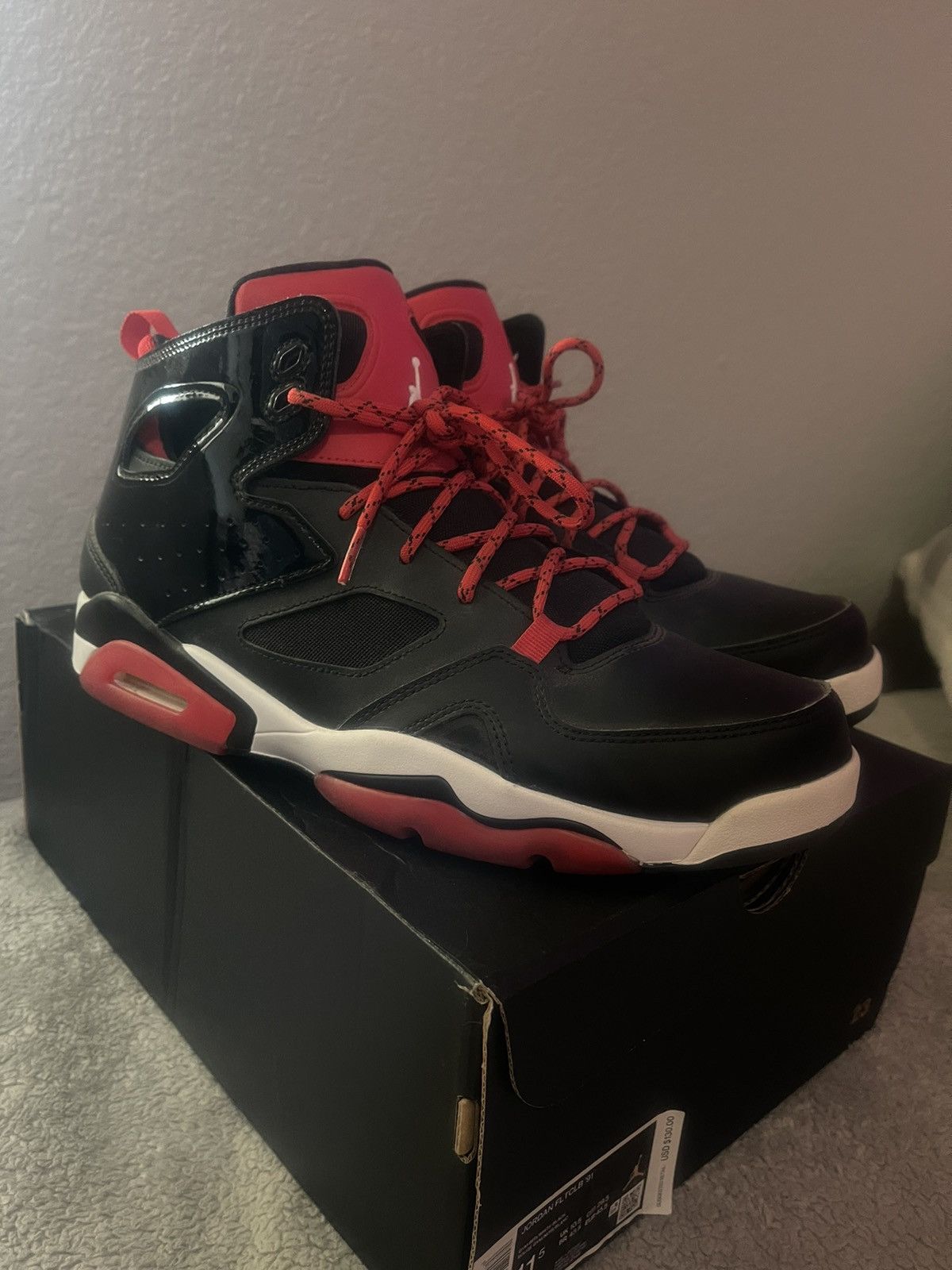 Jordan Brand Nike Jordans Flight Club ‘91 Size US 11.5 / EU 44-45 - 6 Thumbnail