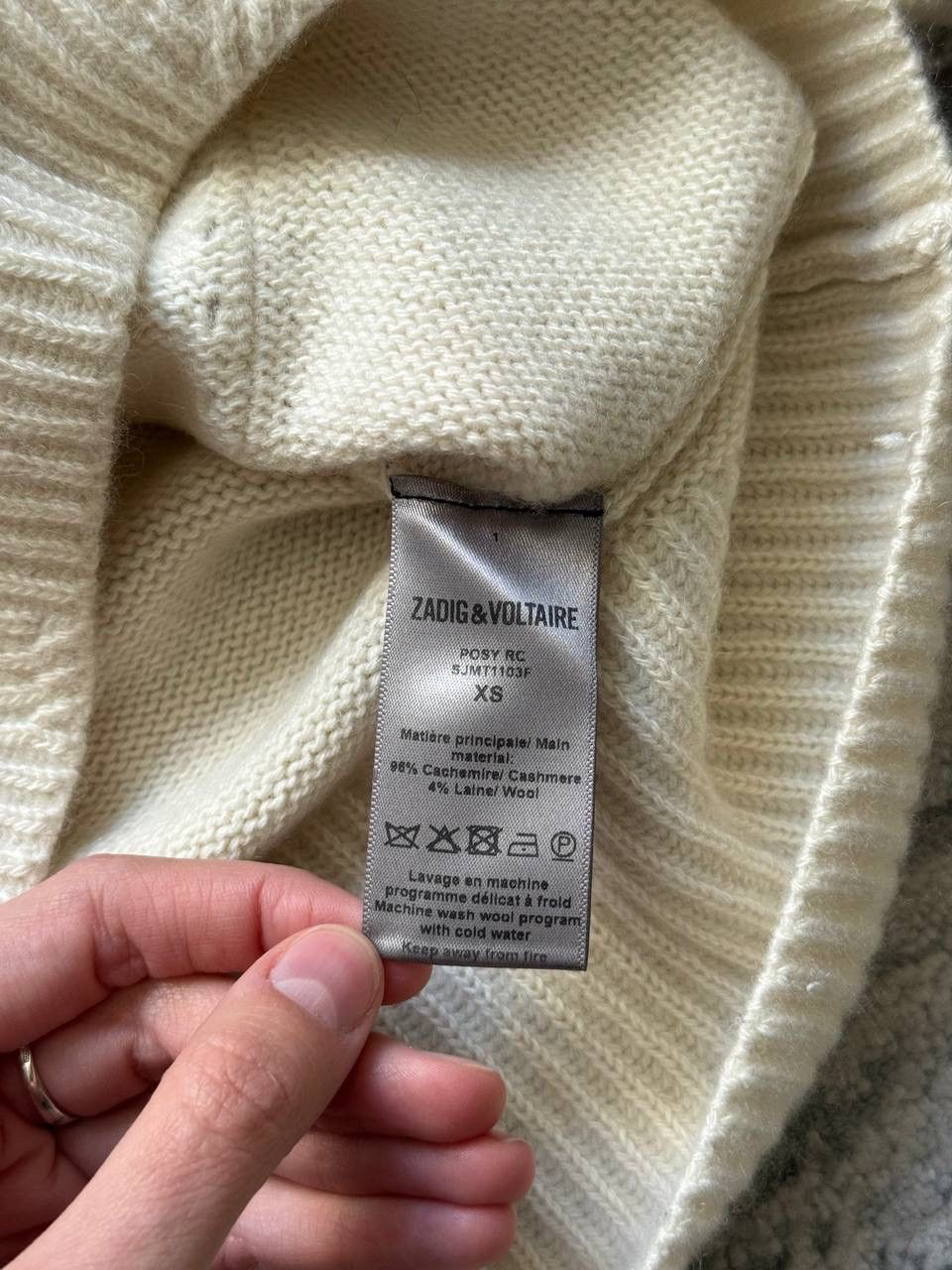 Zadig & Voltaire Zadig & Voltaire cashmere sweater Size XS / US 0-2 / IT 36-38 - 7 Thumbnail