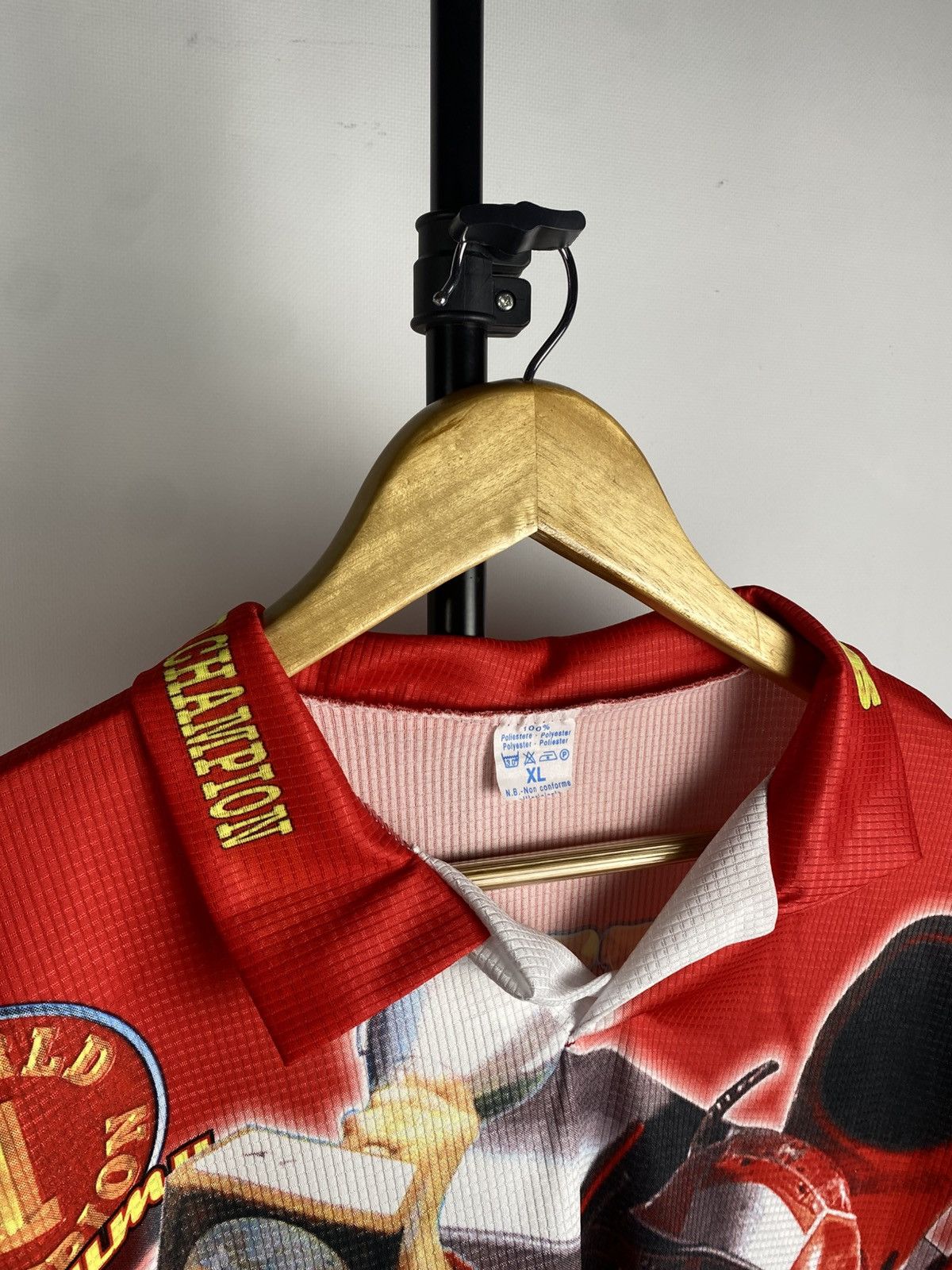 Ferrari × Formula 1 Vintage Michael Schumacher (Not Licensed) T-Shirt Racing F1 Size US XL / EU 56 / 4 - 3 Thumbnail